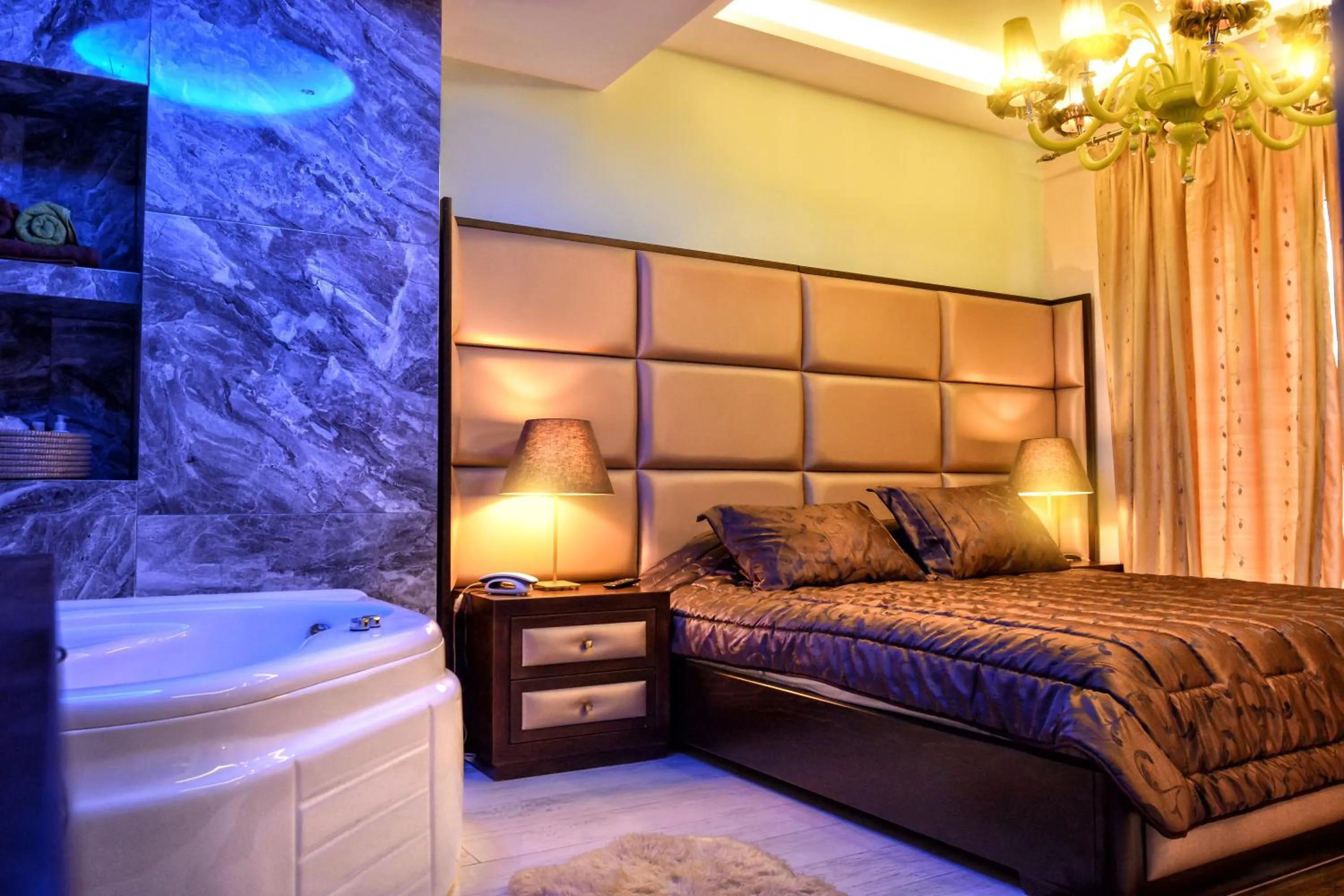 Photo of the whole room, Bed in Orfeas Classic