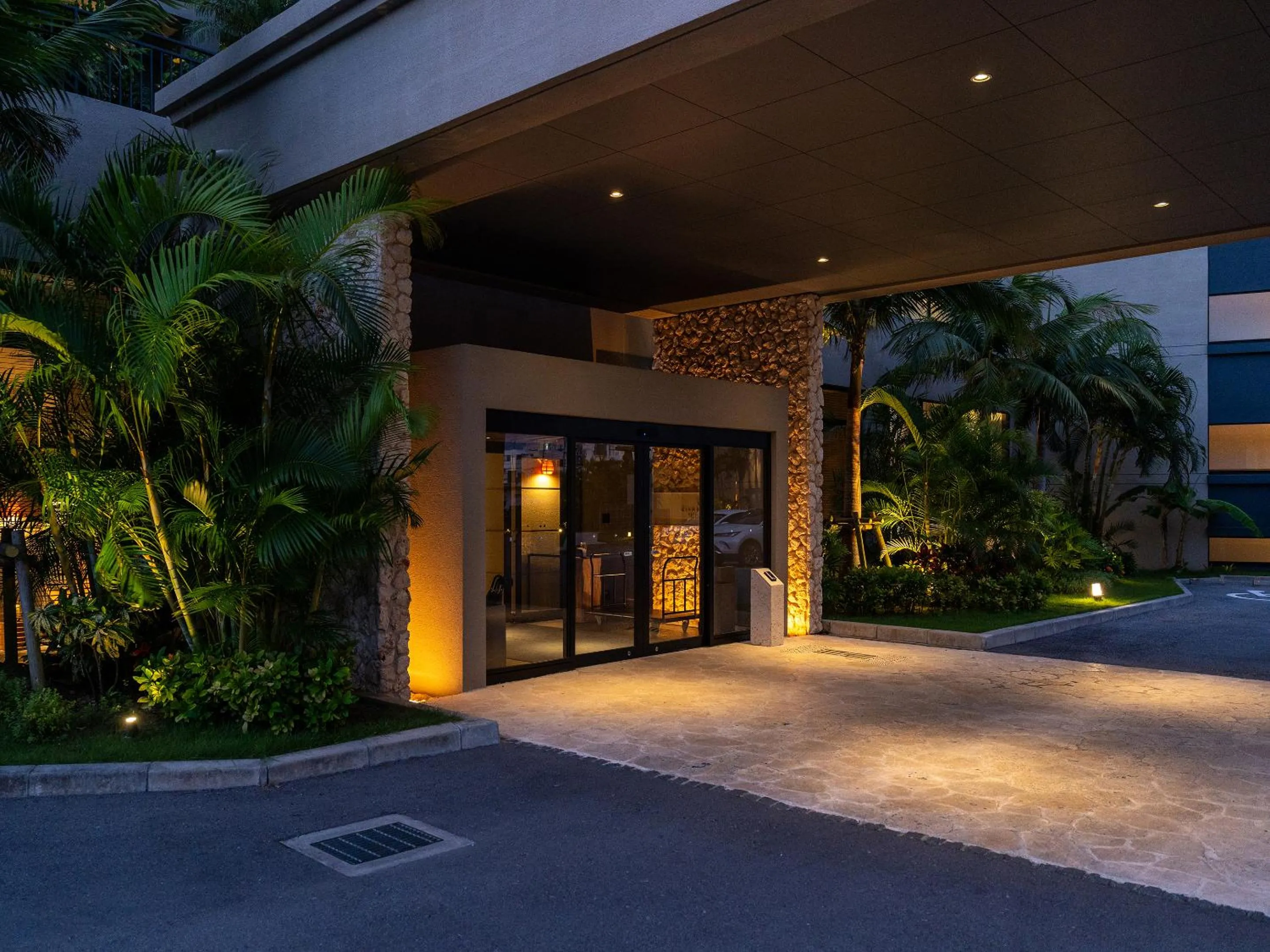 Property building in Glamday Style Okinawa Yomitan Hotel & Resort