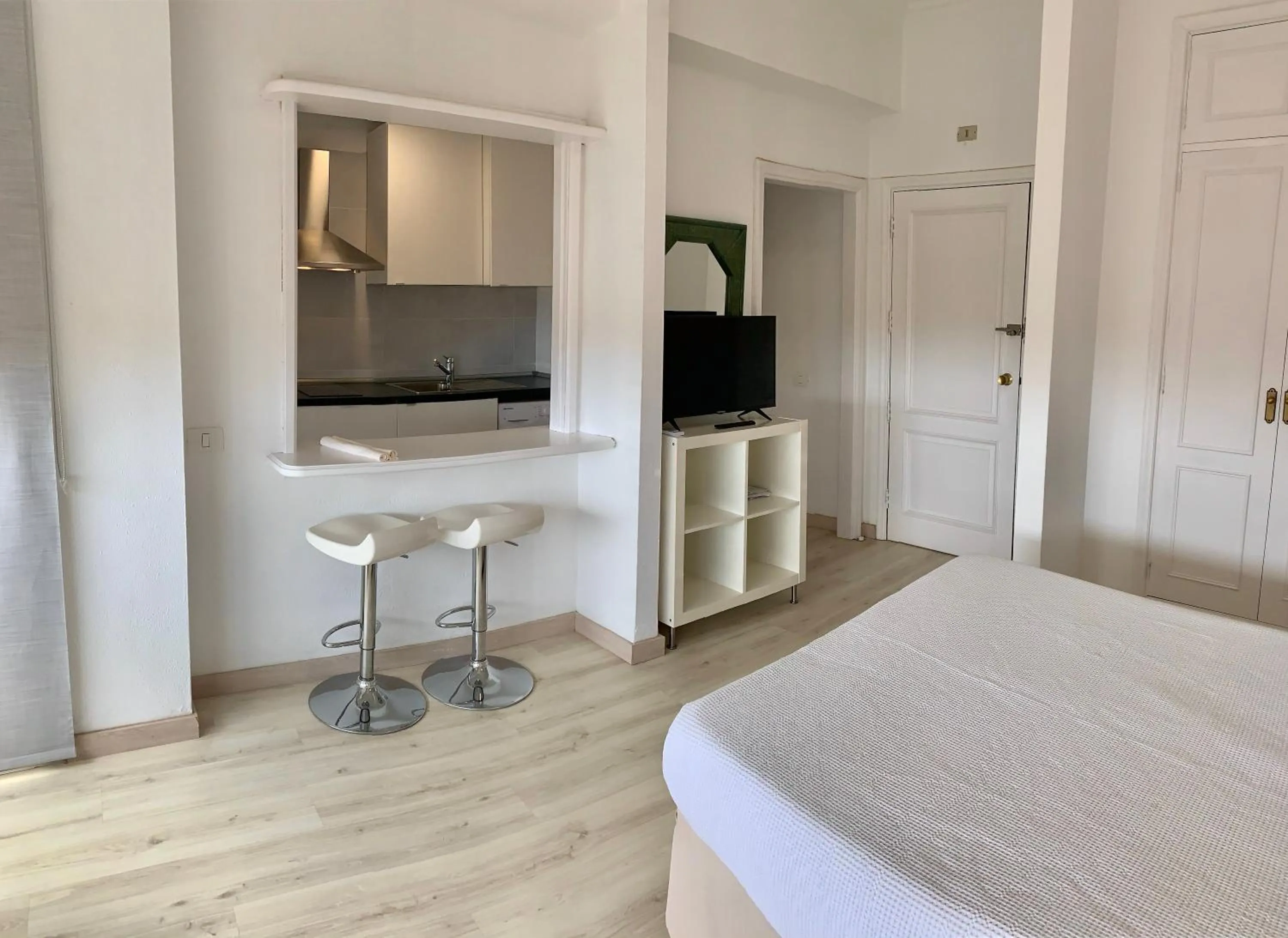 Bed in Apartamentos Bruja