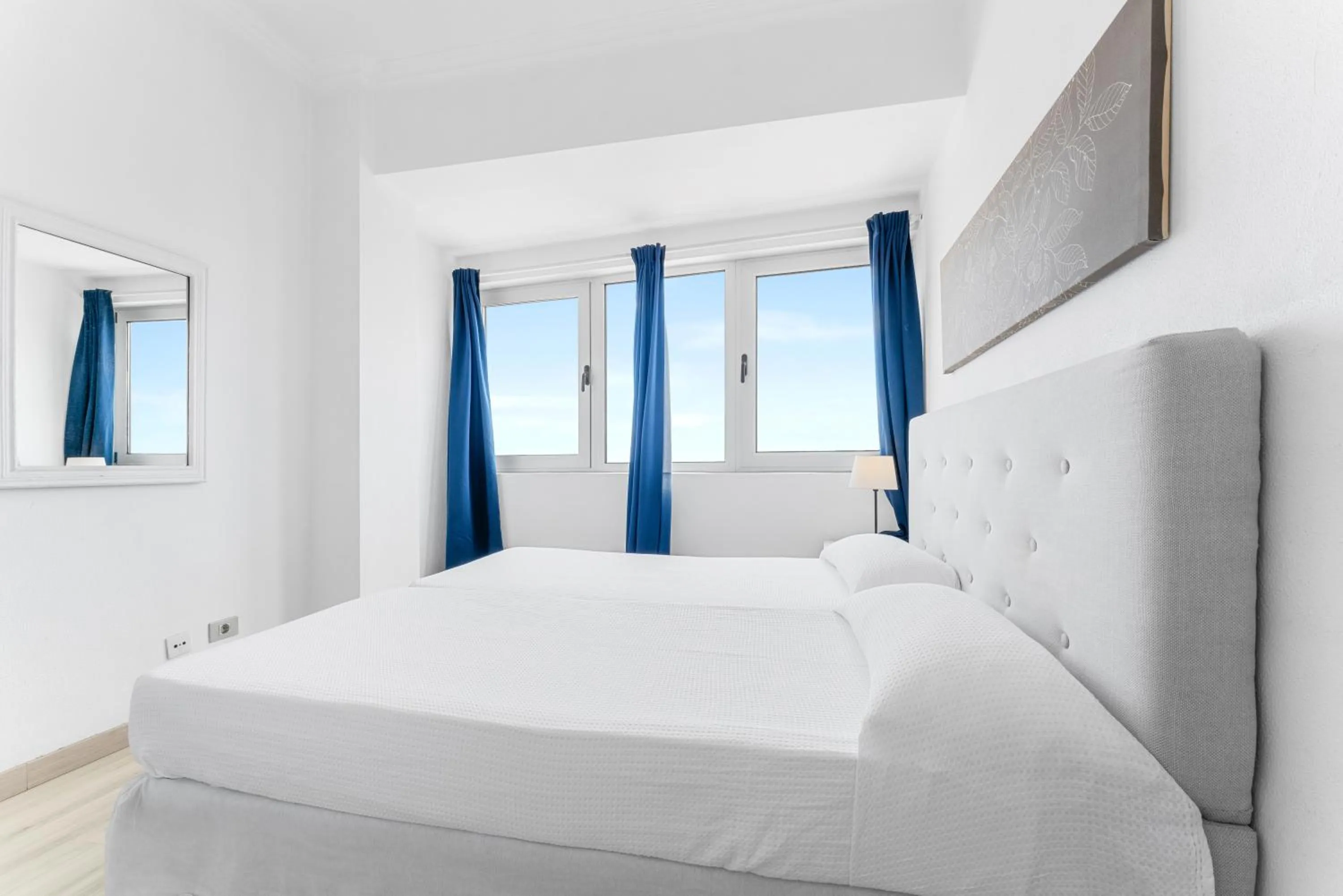 Bed in Apartamentos Bruja