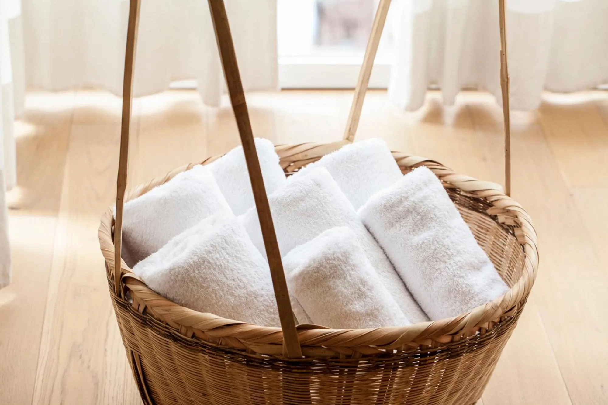 towels in DestinationBCN Universitat Apartments