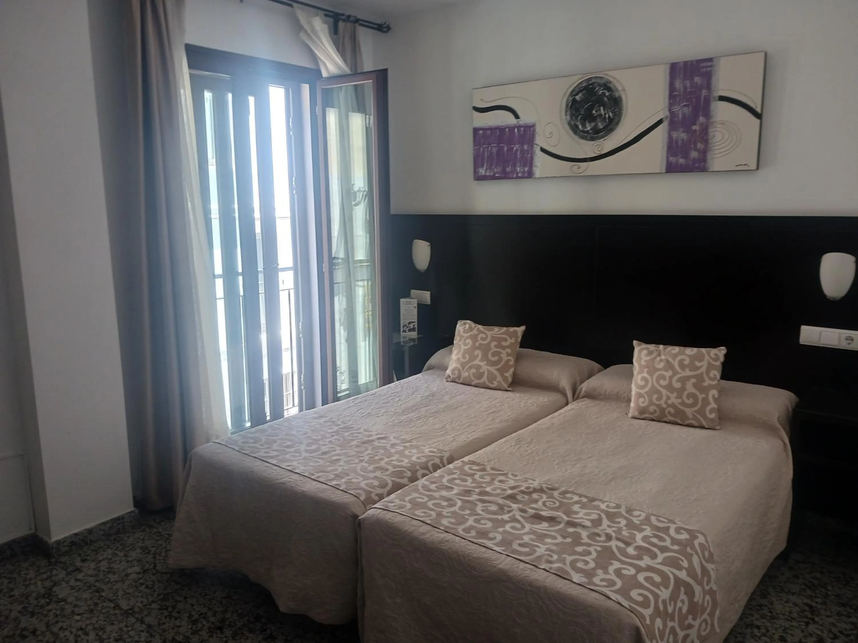 Bed in Hotel de Los Faroles