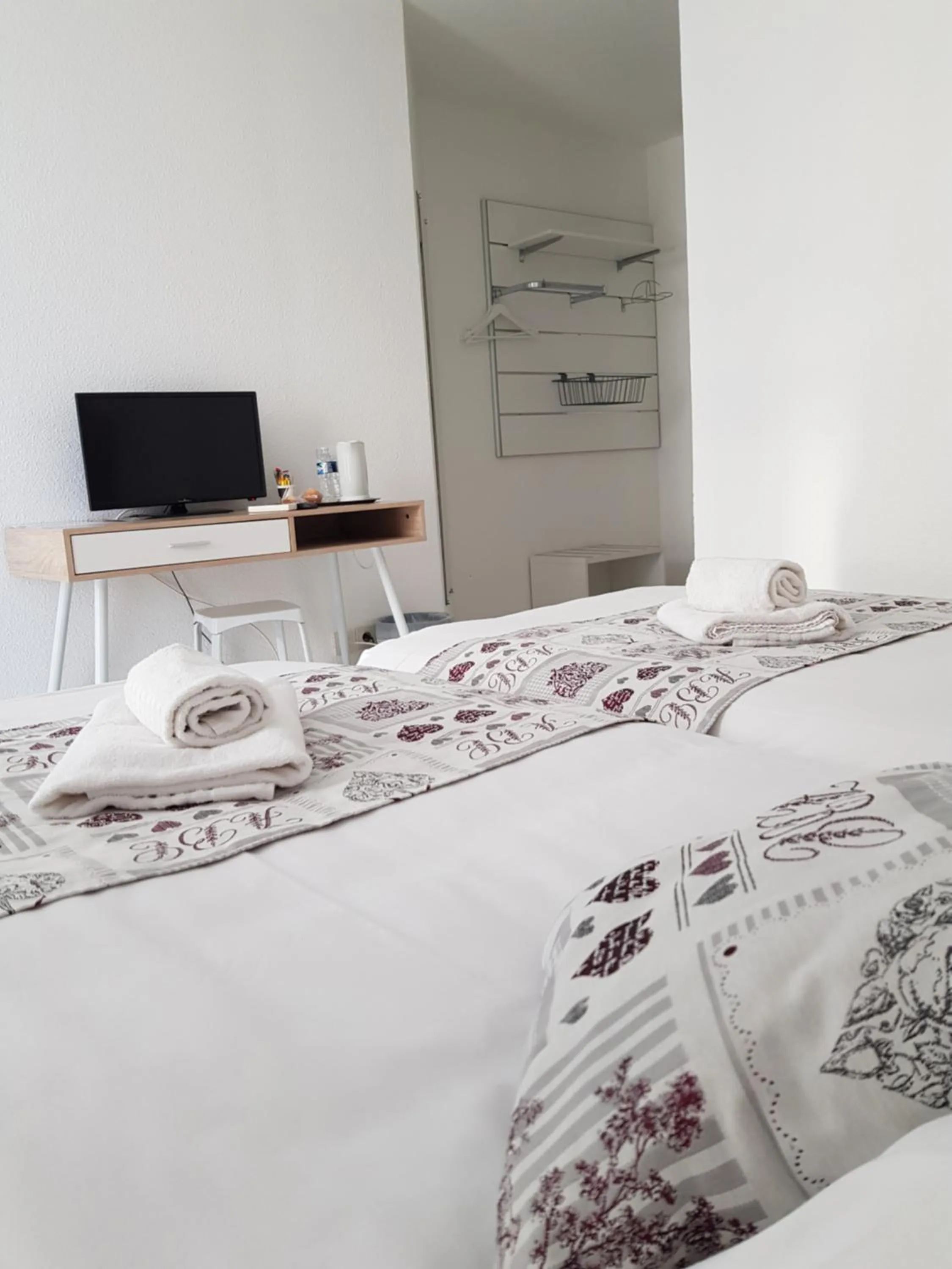 Bedroom in Hotel La Clé