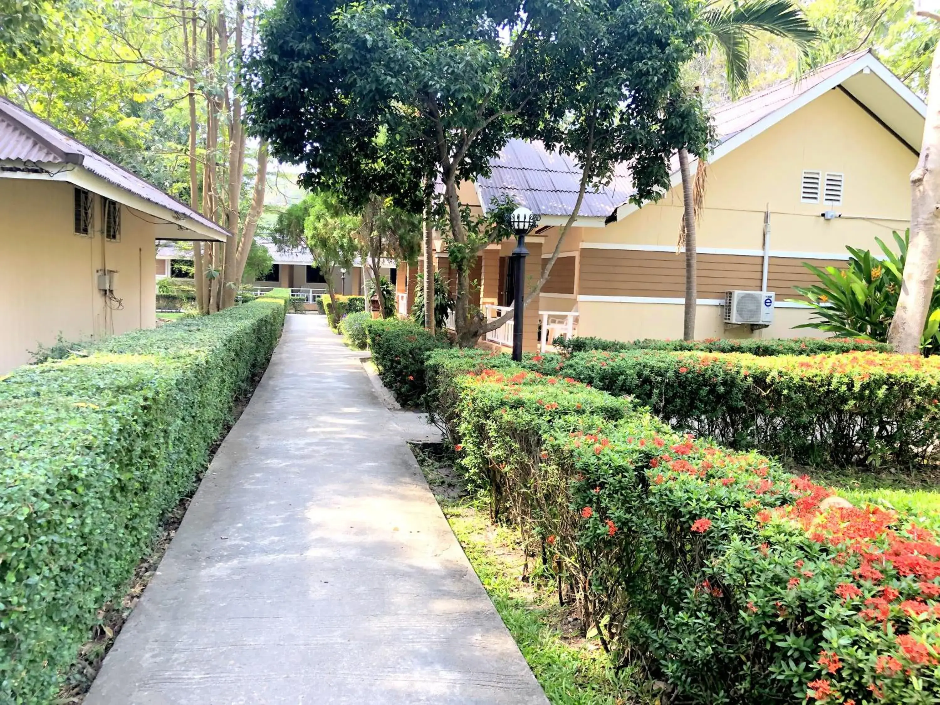 Garden view in Malibu Samed Resort Garden view in Malibu Samed Resort