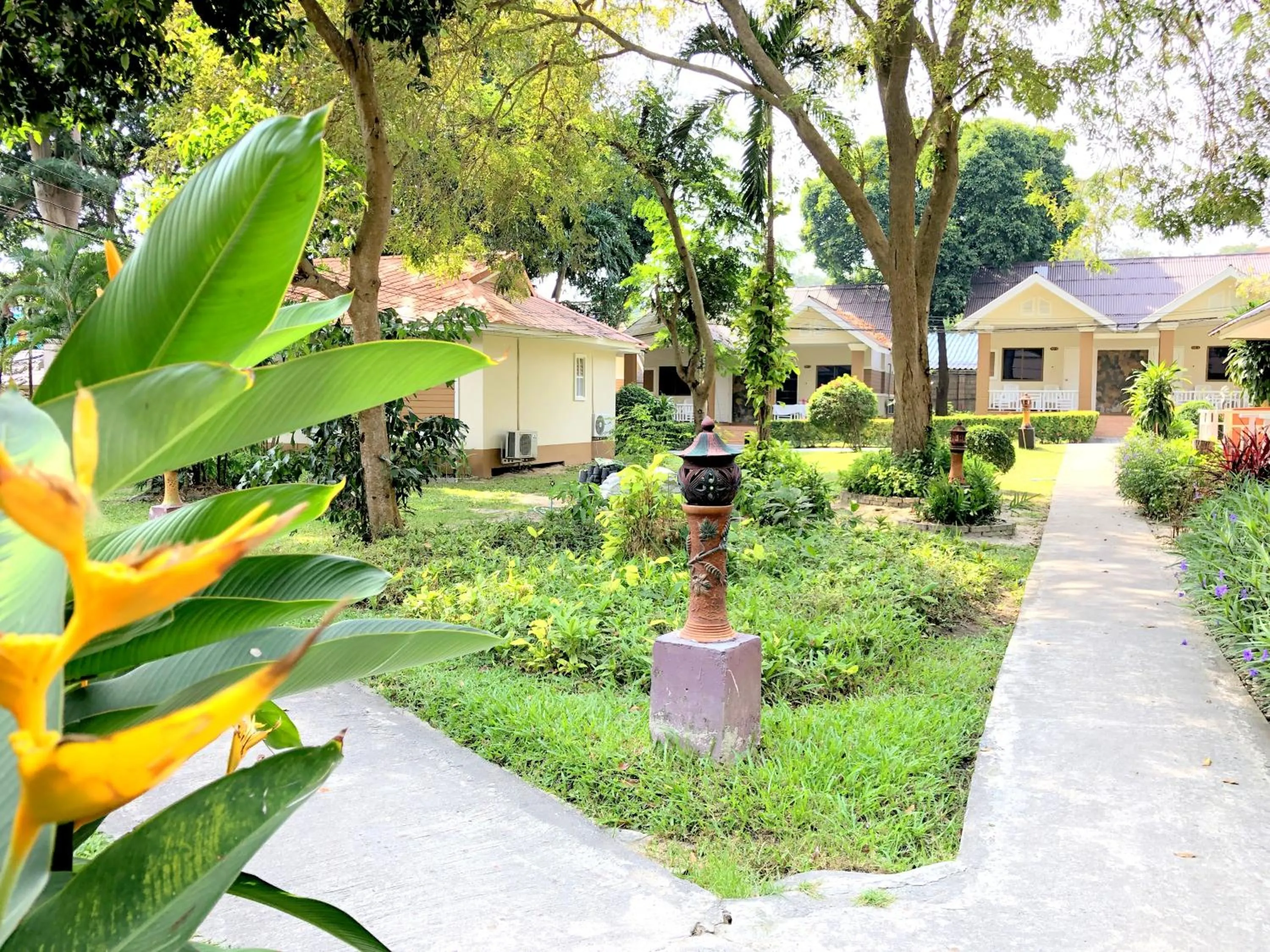 Garden view in Malibu Samed Resort