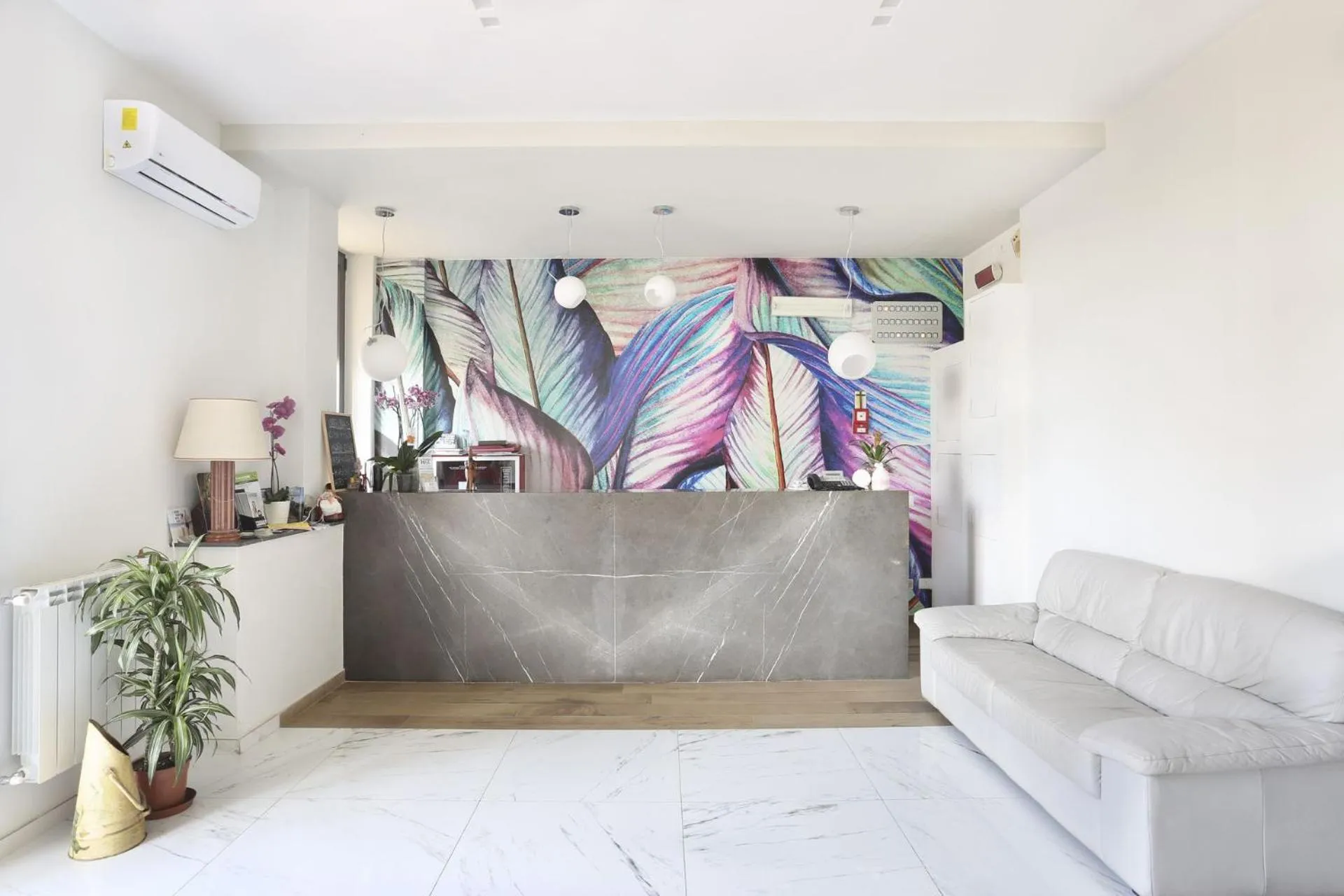 Lobby or reception in Hotel Nuovo Tirreno