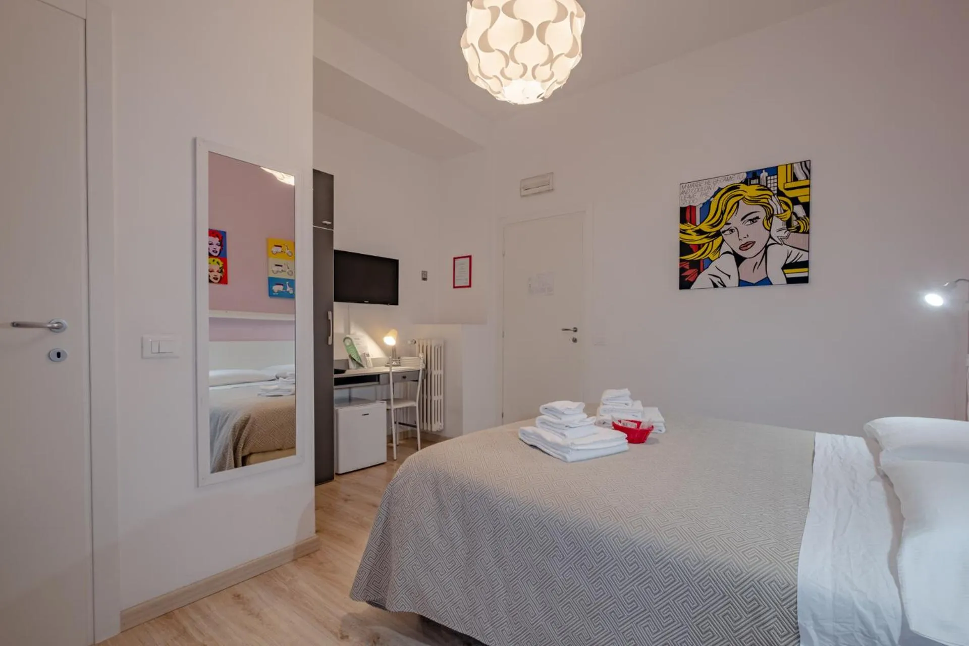 Bed in Damiani & Sister Guesthouse