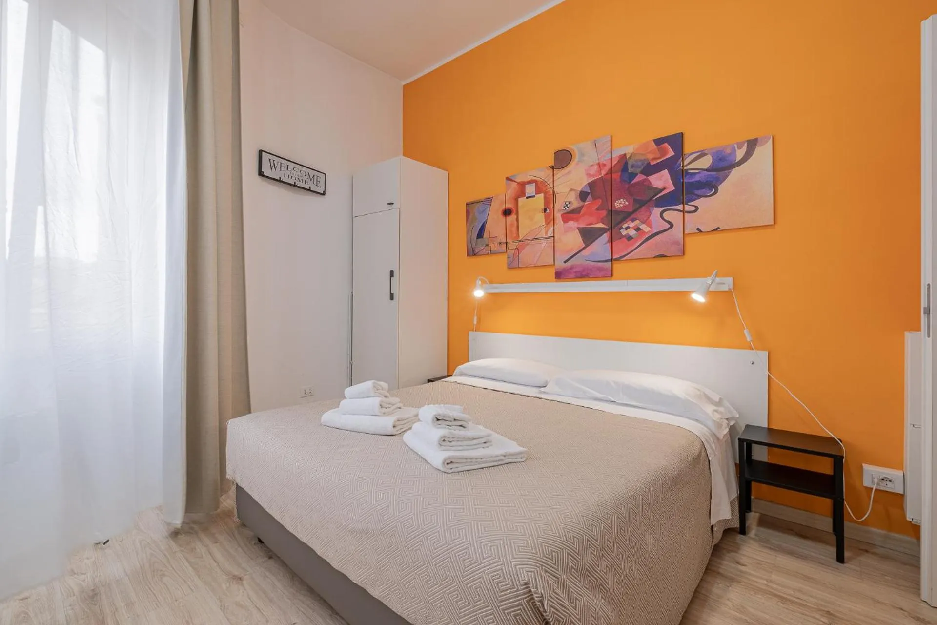 Bed in Damiani & Sister Guesthouse