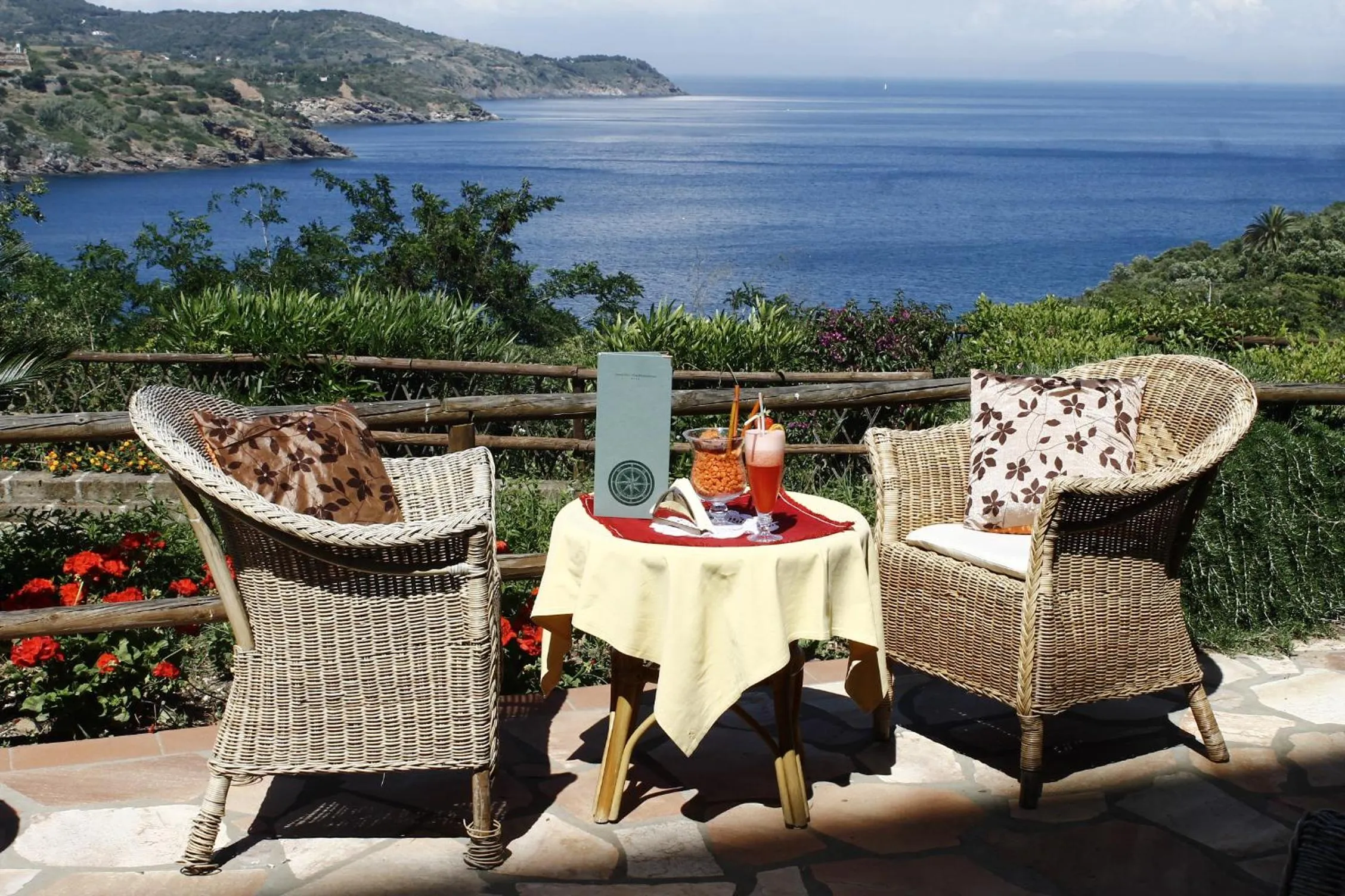 Patio in TH Capoliveri - Grand Hotel Elba International