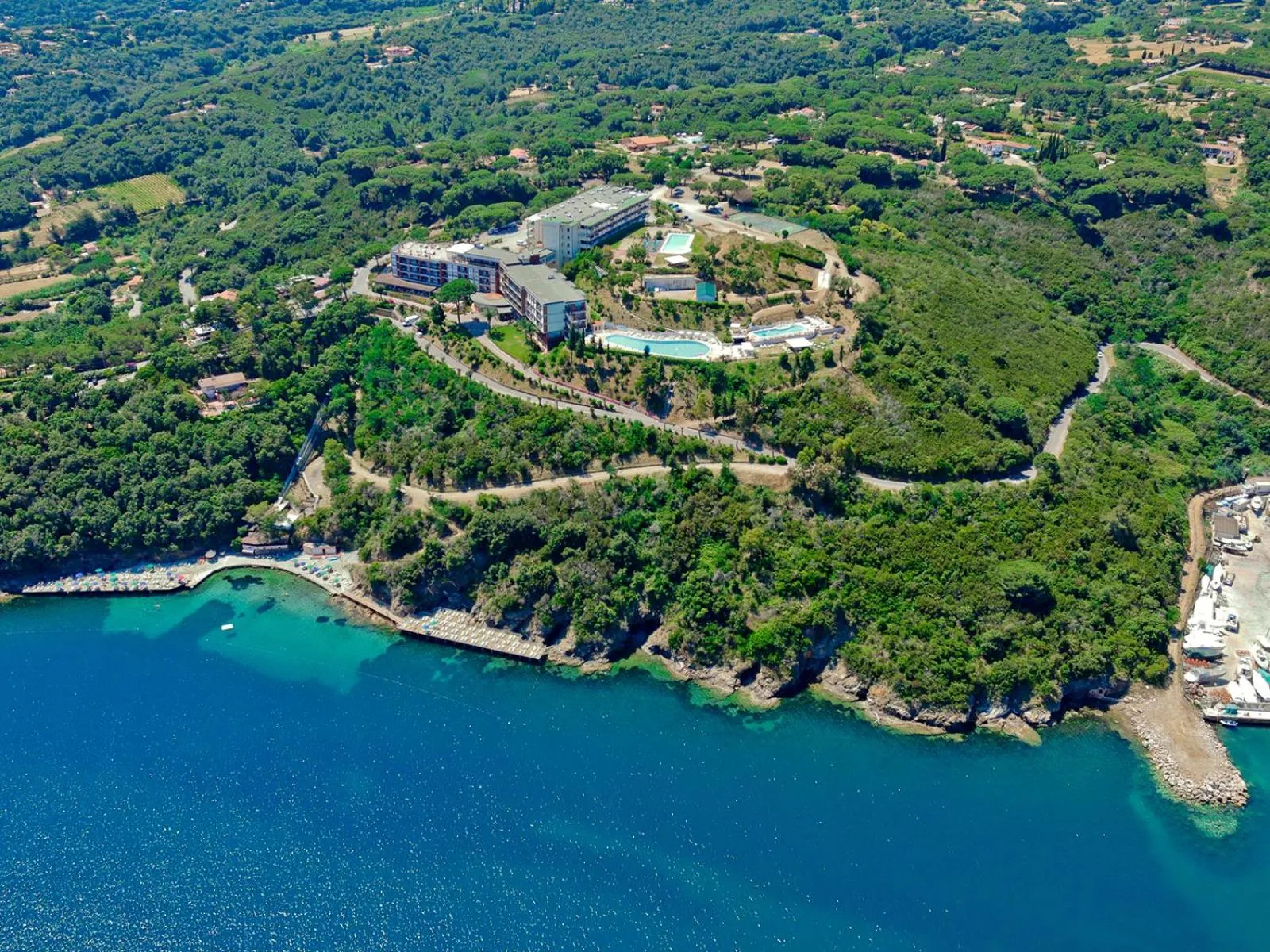 Bird's eye view in JR Resort Elba International