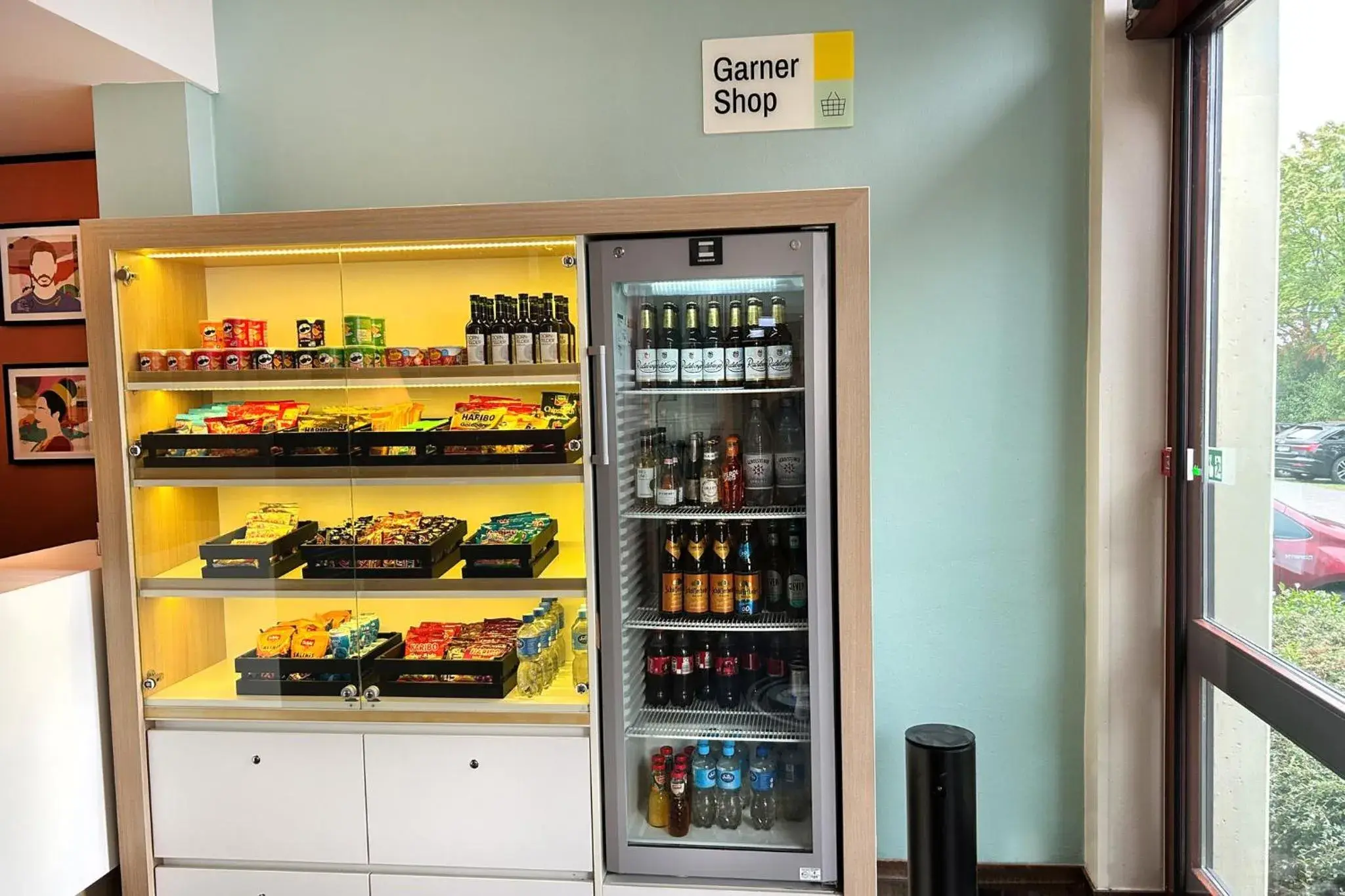 Lobby or reception in Garner Hotel Osnabrück by IHG Lobby or reception in Garner Hotel Osnabrück by IHG