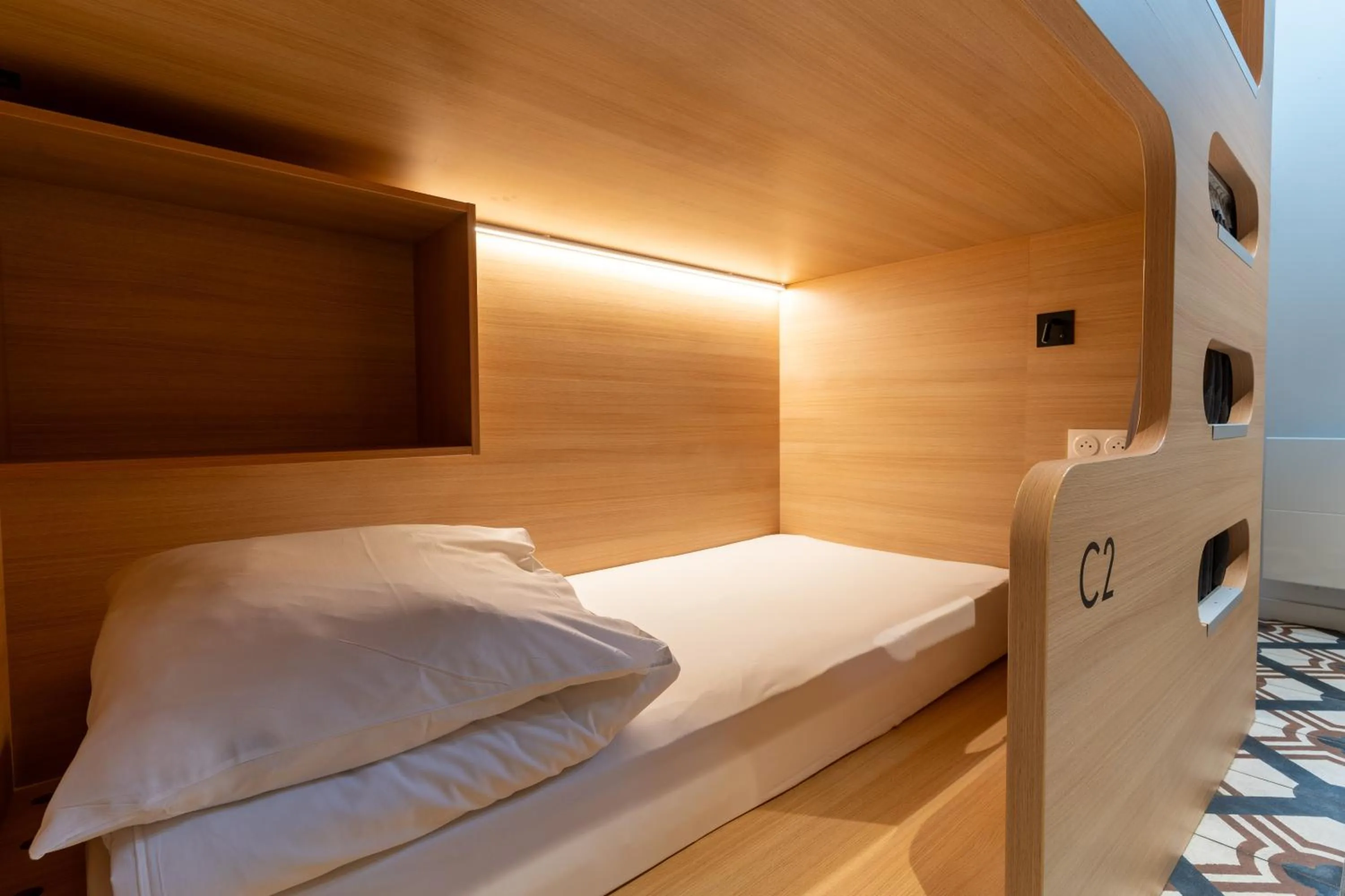 Bed in CALM Appart' & Hostel