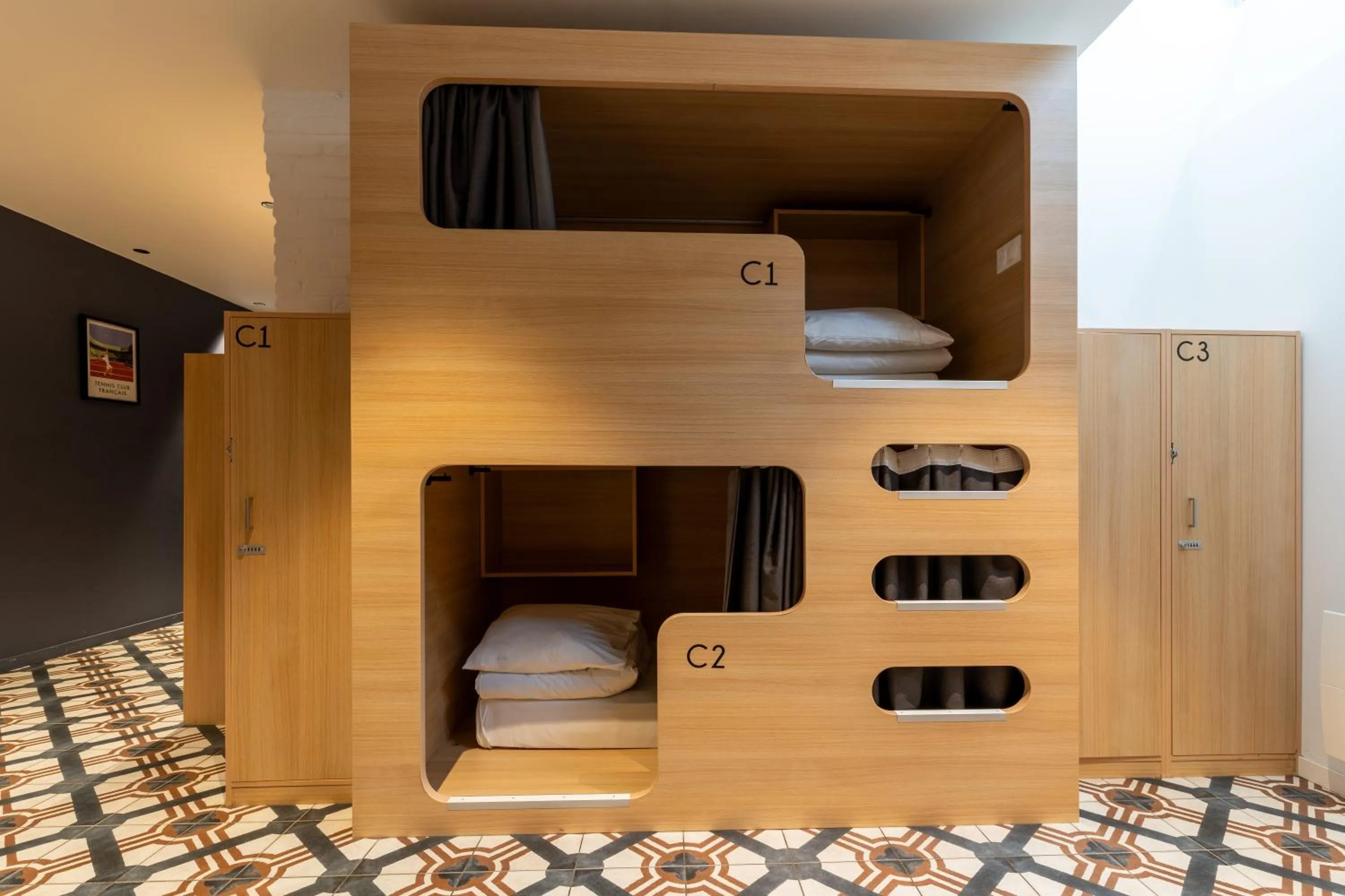 bunk bed, Bed in CALM Appart' & Hostel