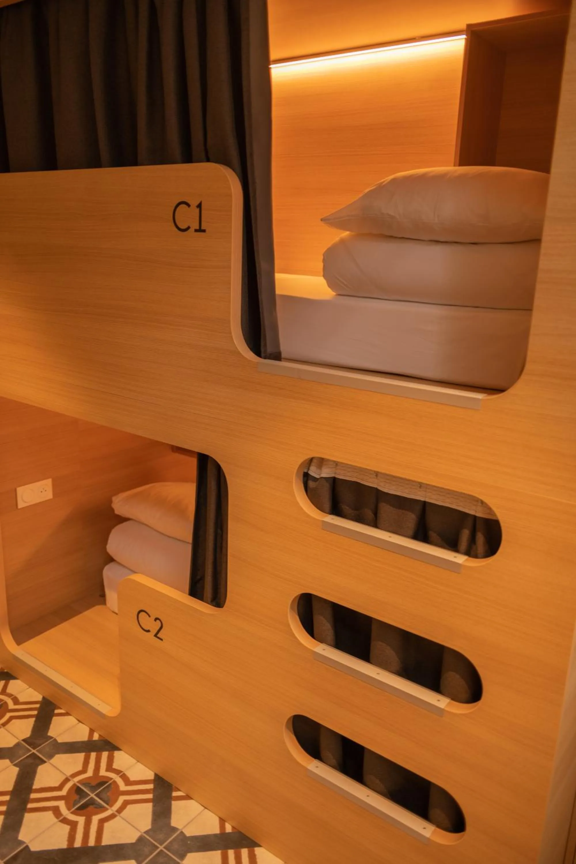 bunk bed, Bed in CALM Appart' & Hostel