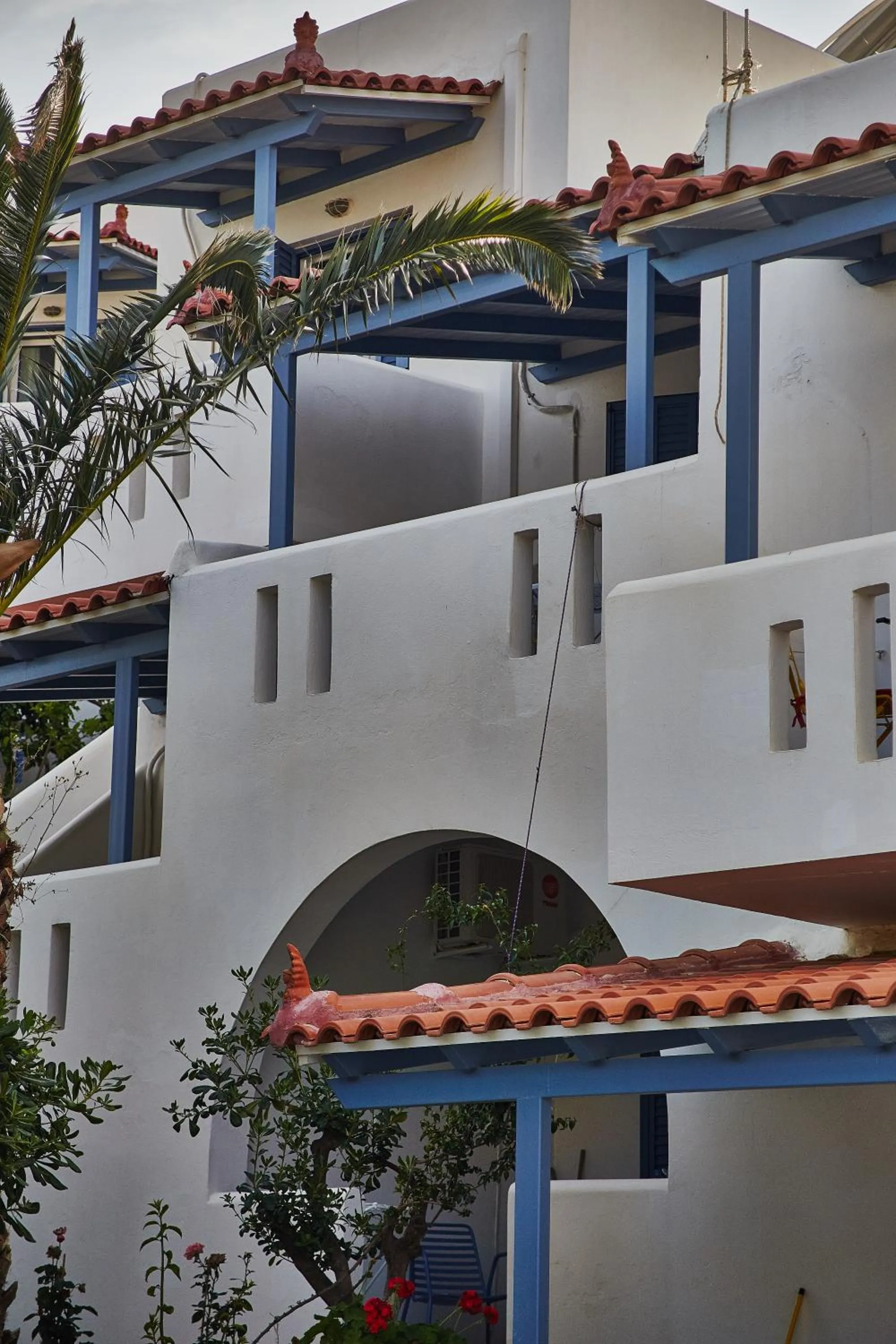 Facade/entrance in Irene Studios