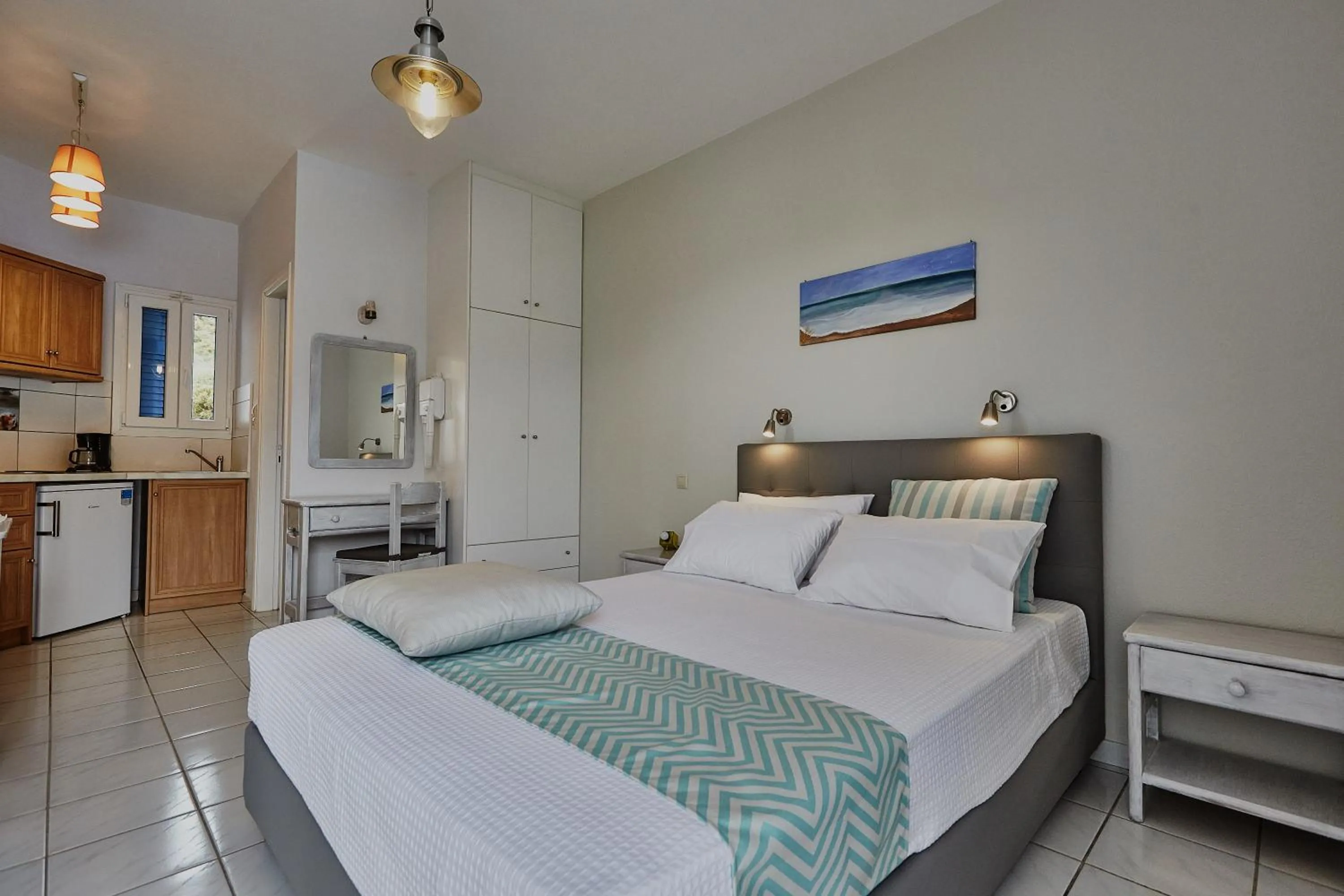 Bedroom, Bed in Irene Studios