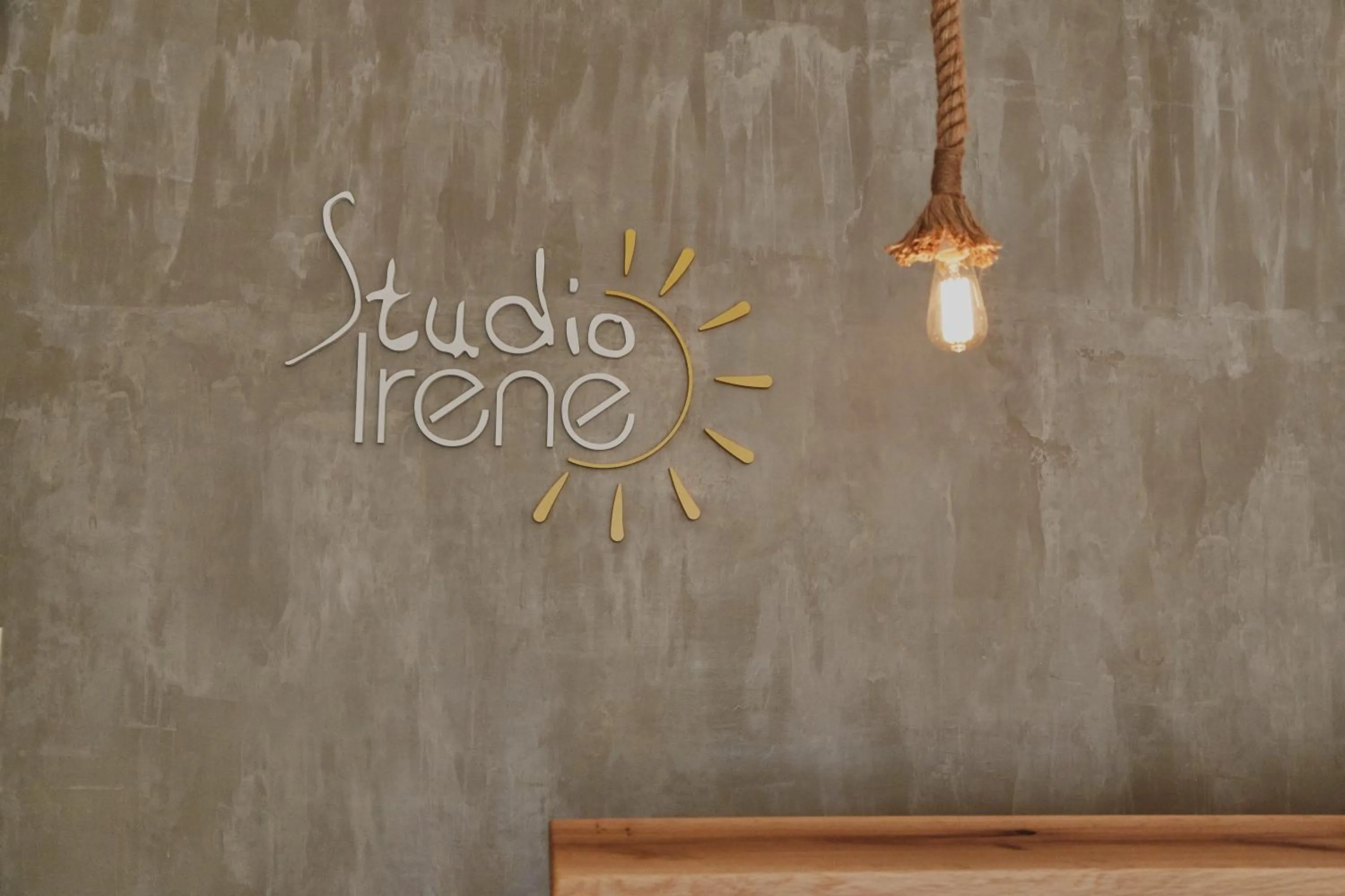 Property logo or sign in Irene Studios