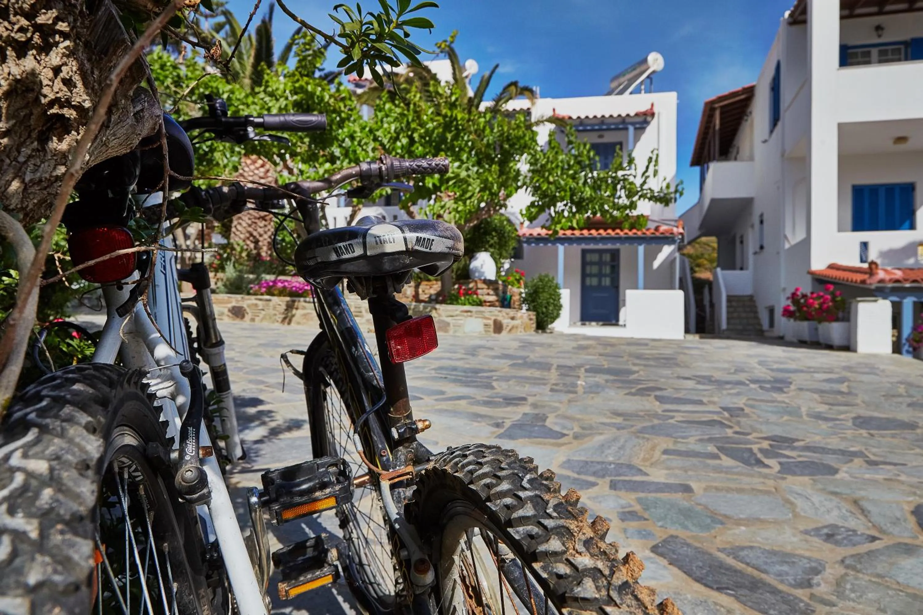 Facade/entrance in Irene Studios