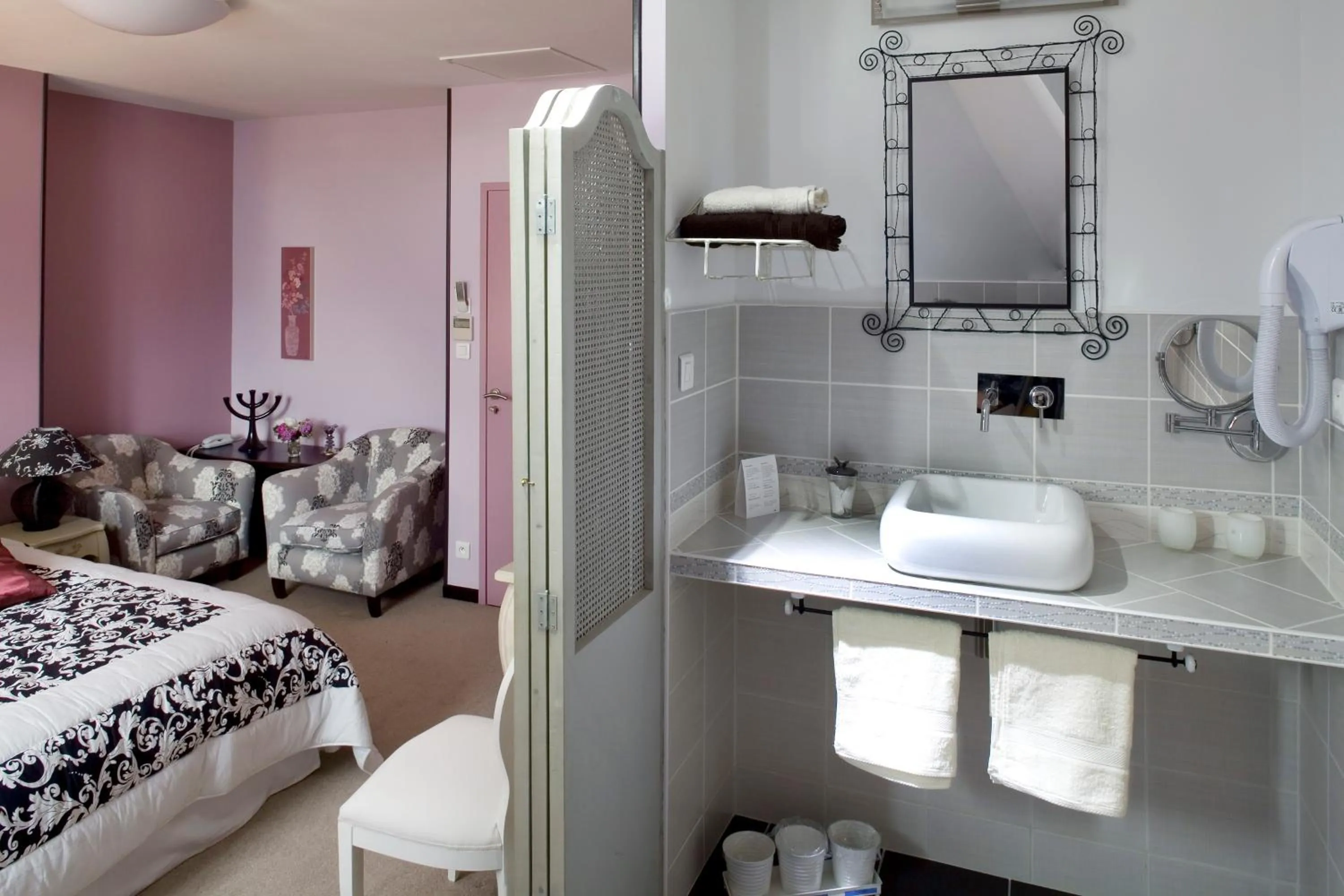 Bed in La Gourmandine