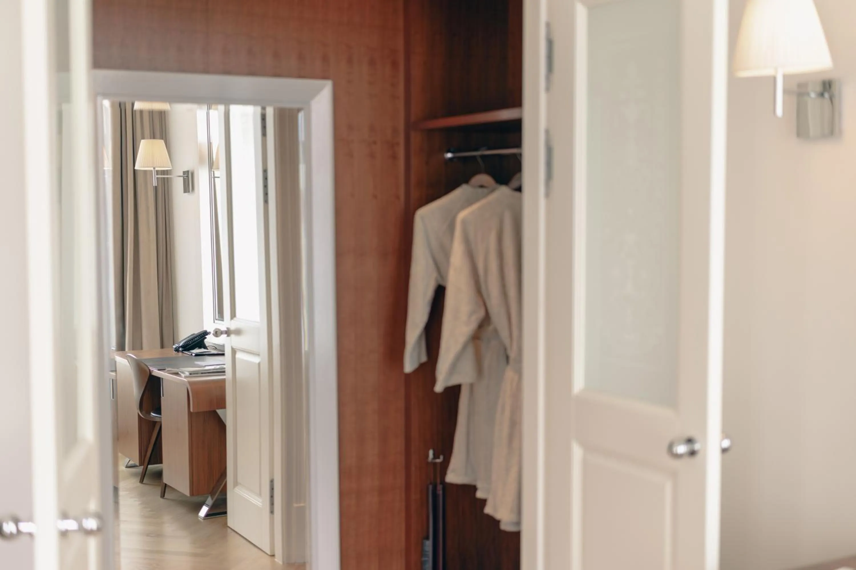 wardrobe in Hotel Sans Souci, Vienna