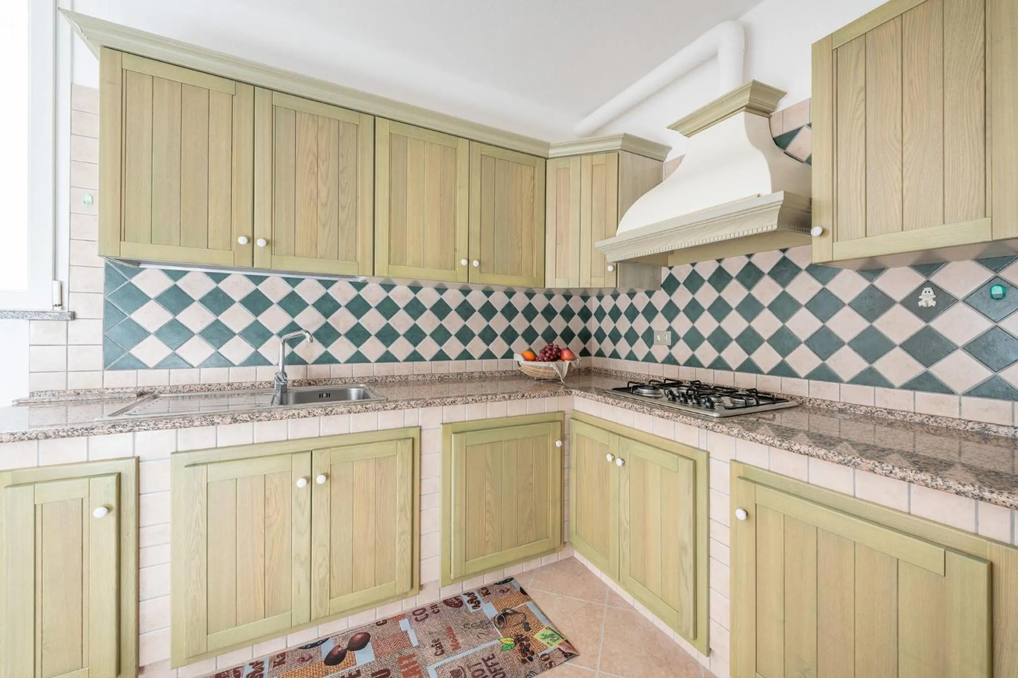 Kitchen or kitchenette in AffittaSardegna-Villino Panna