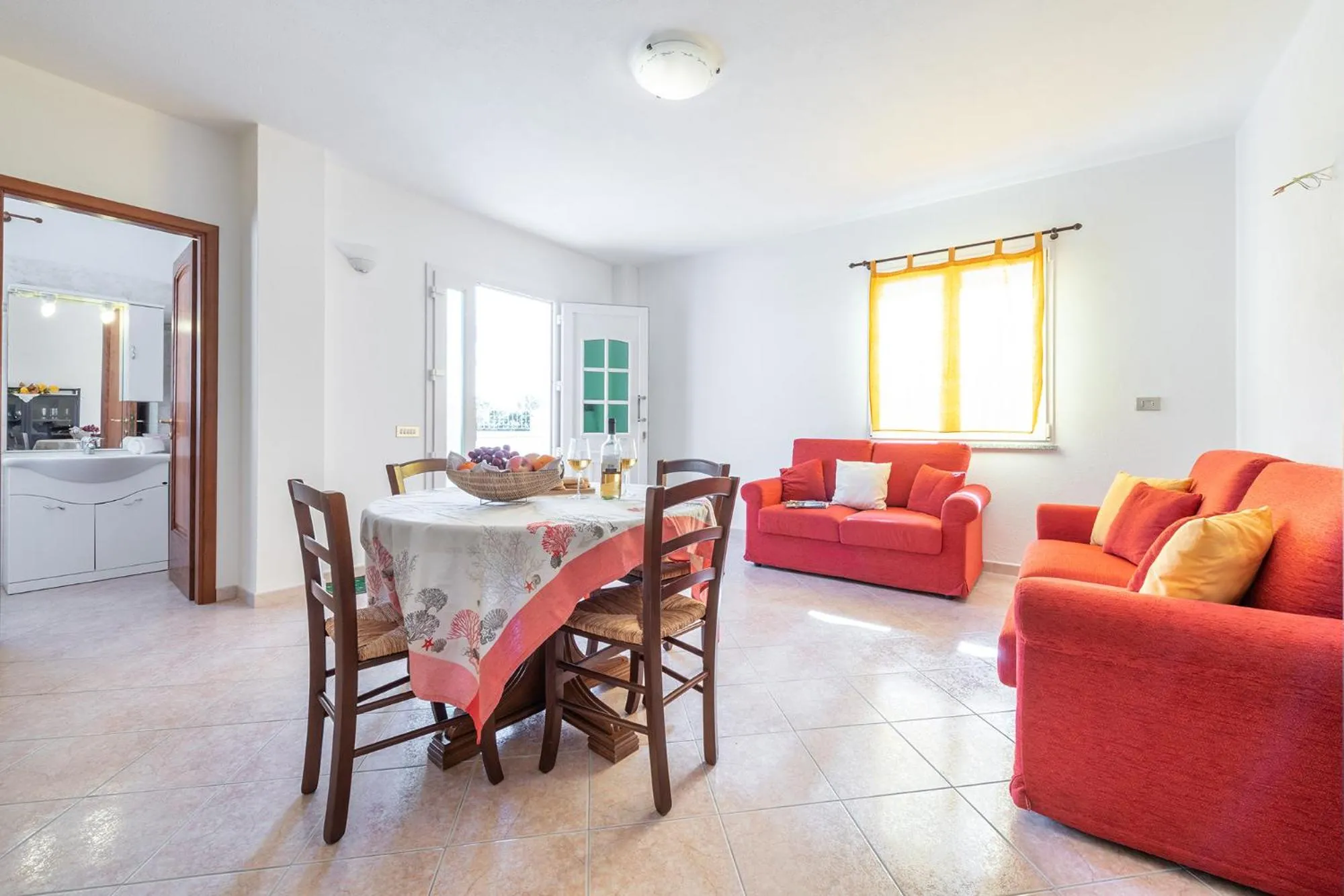 Living room in AffittaSardegna-Villino Panna