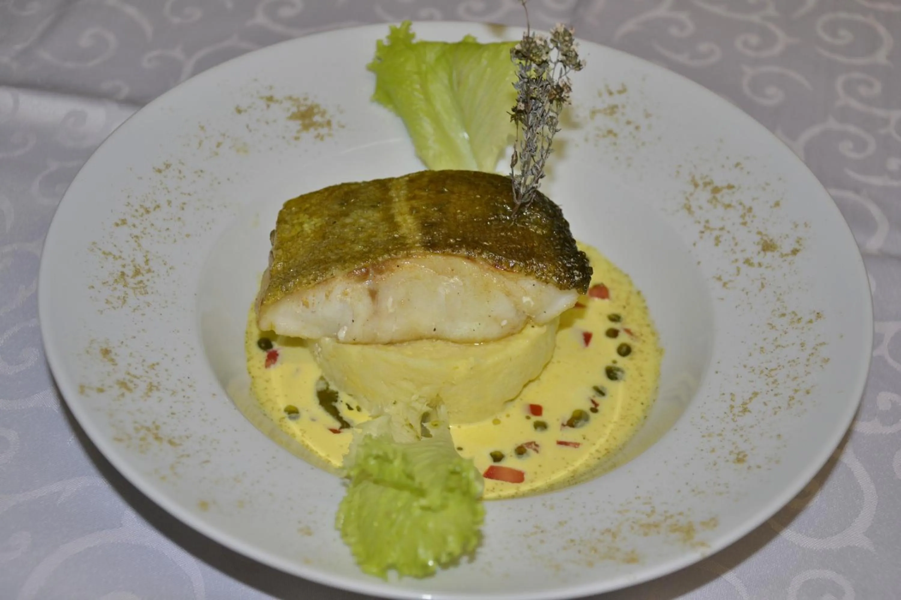 Decorative detail in Hotellerie de l'Esplanade