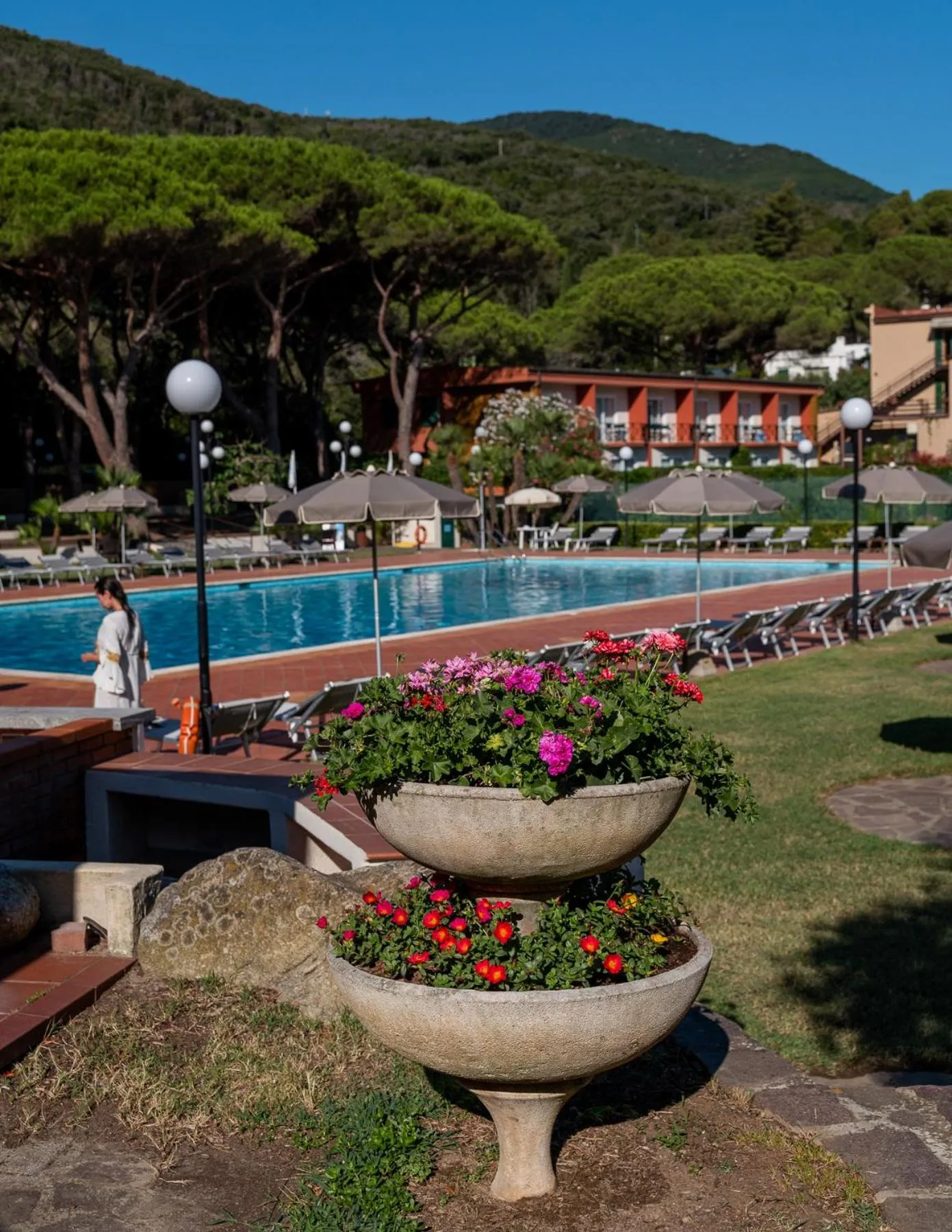 Swimming pool in Hotel Desiree