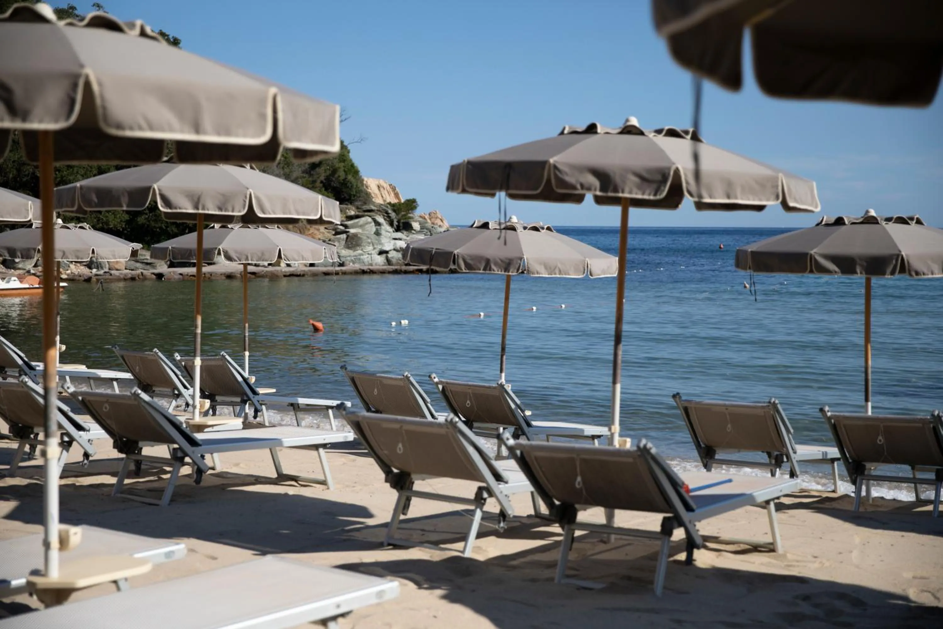 Beach in Hotel Desiree