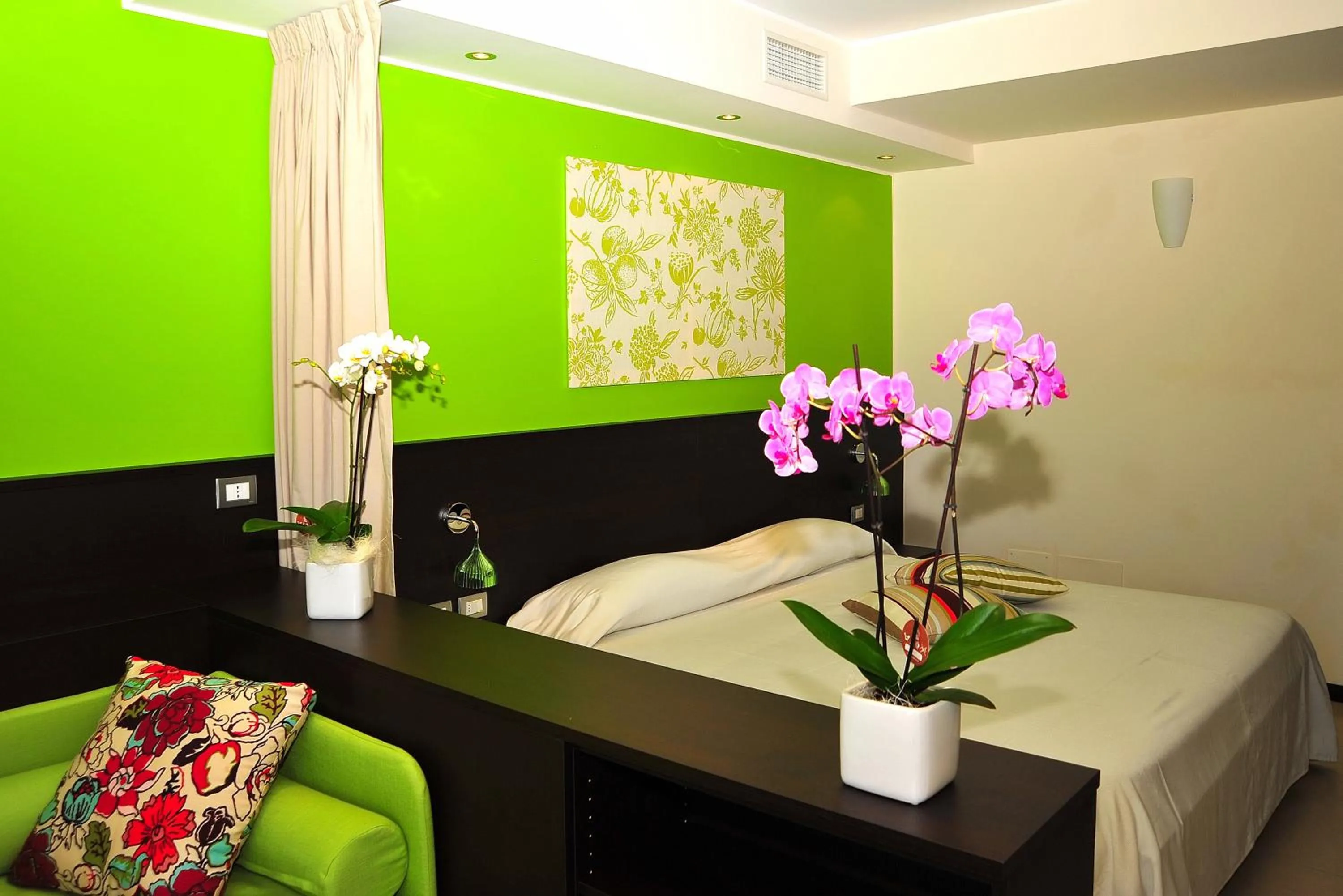 Bed in Hotel Desiree