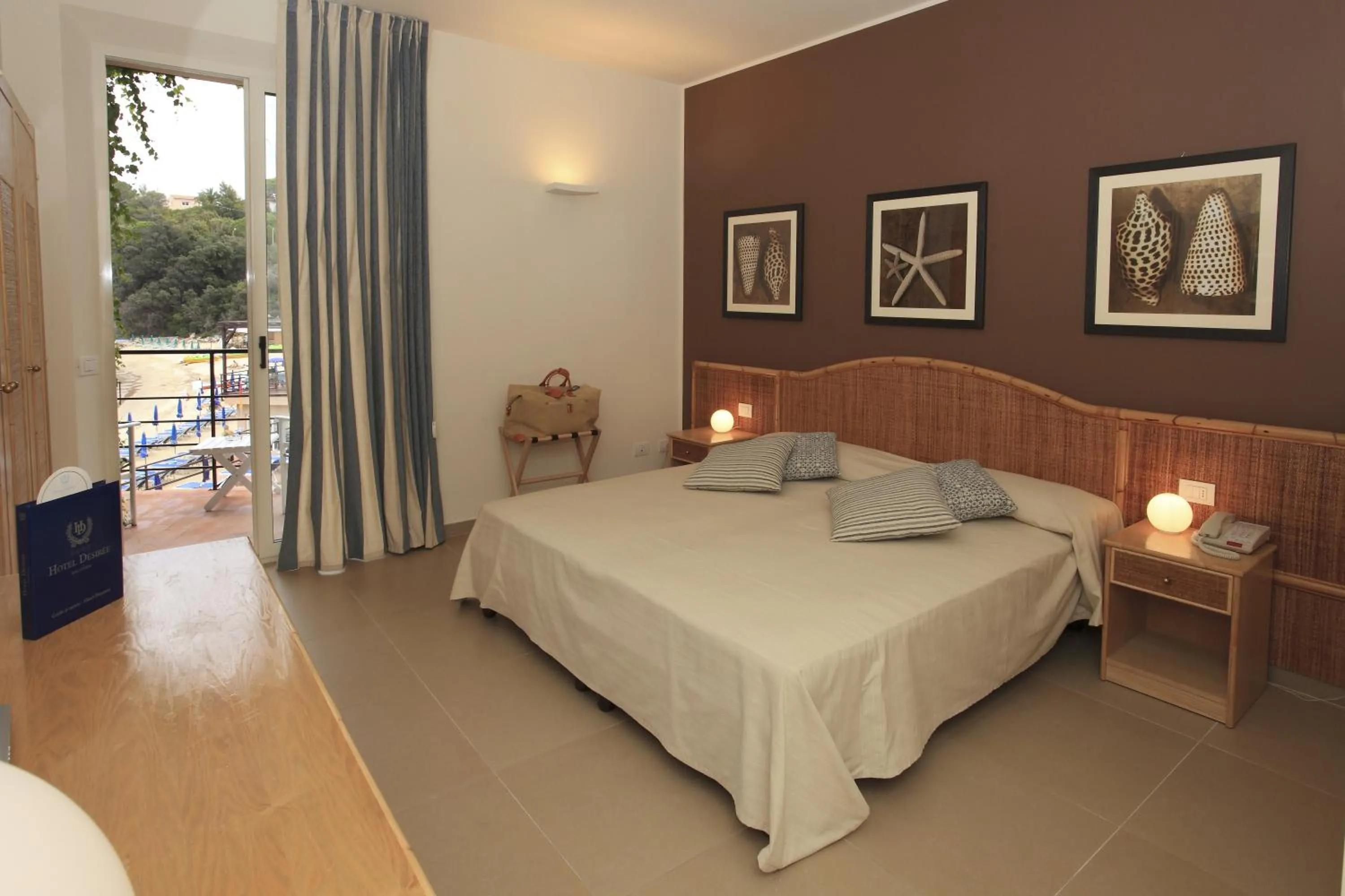 Bed in Hotel Desiree