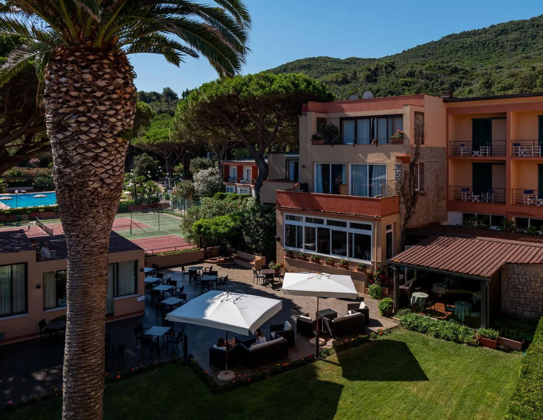 Garden in Hotel Desiree