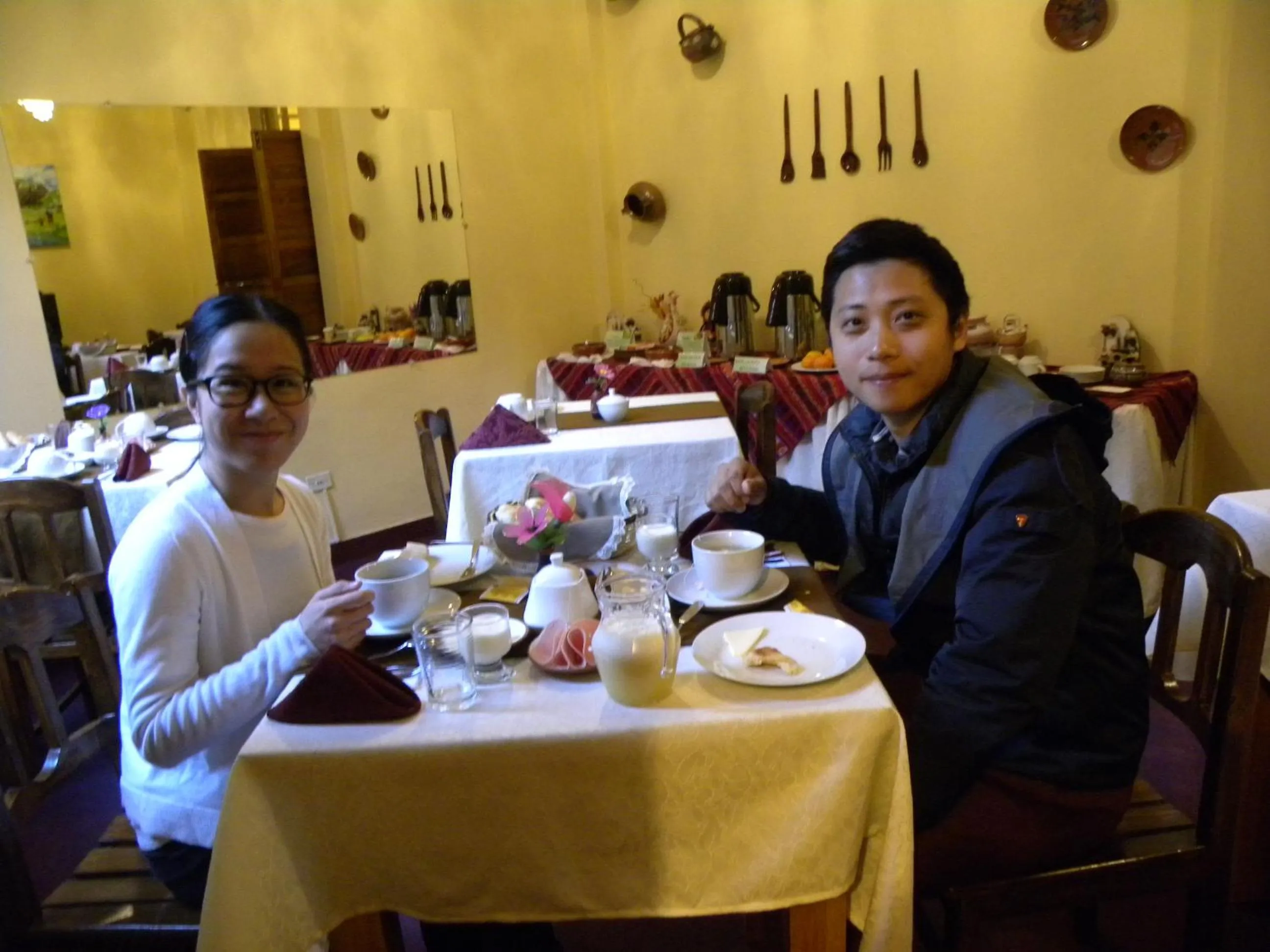 Breakfast in Huaytusive Inn Hotel