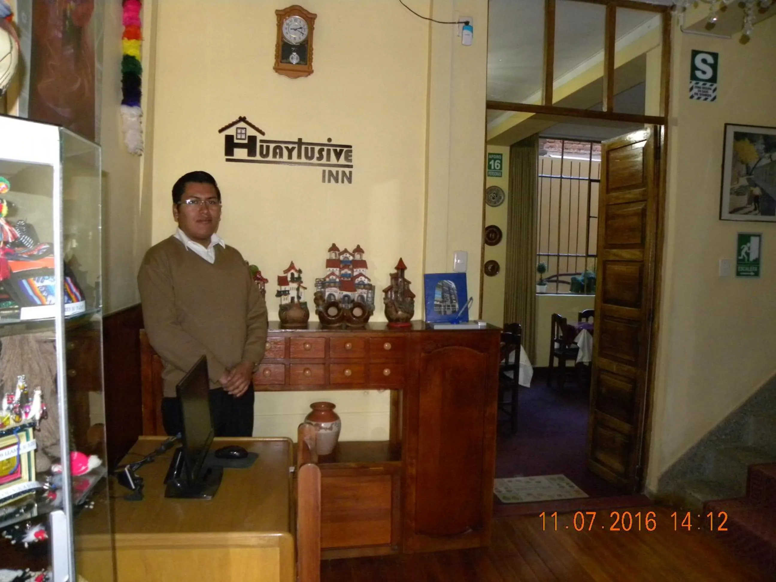 Property logo or sign in Huaytusive Inn Hotel