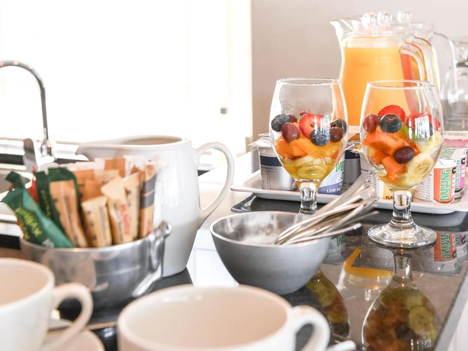 Dining area in Four Palms Accommodation