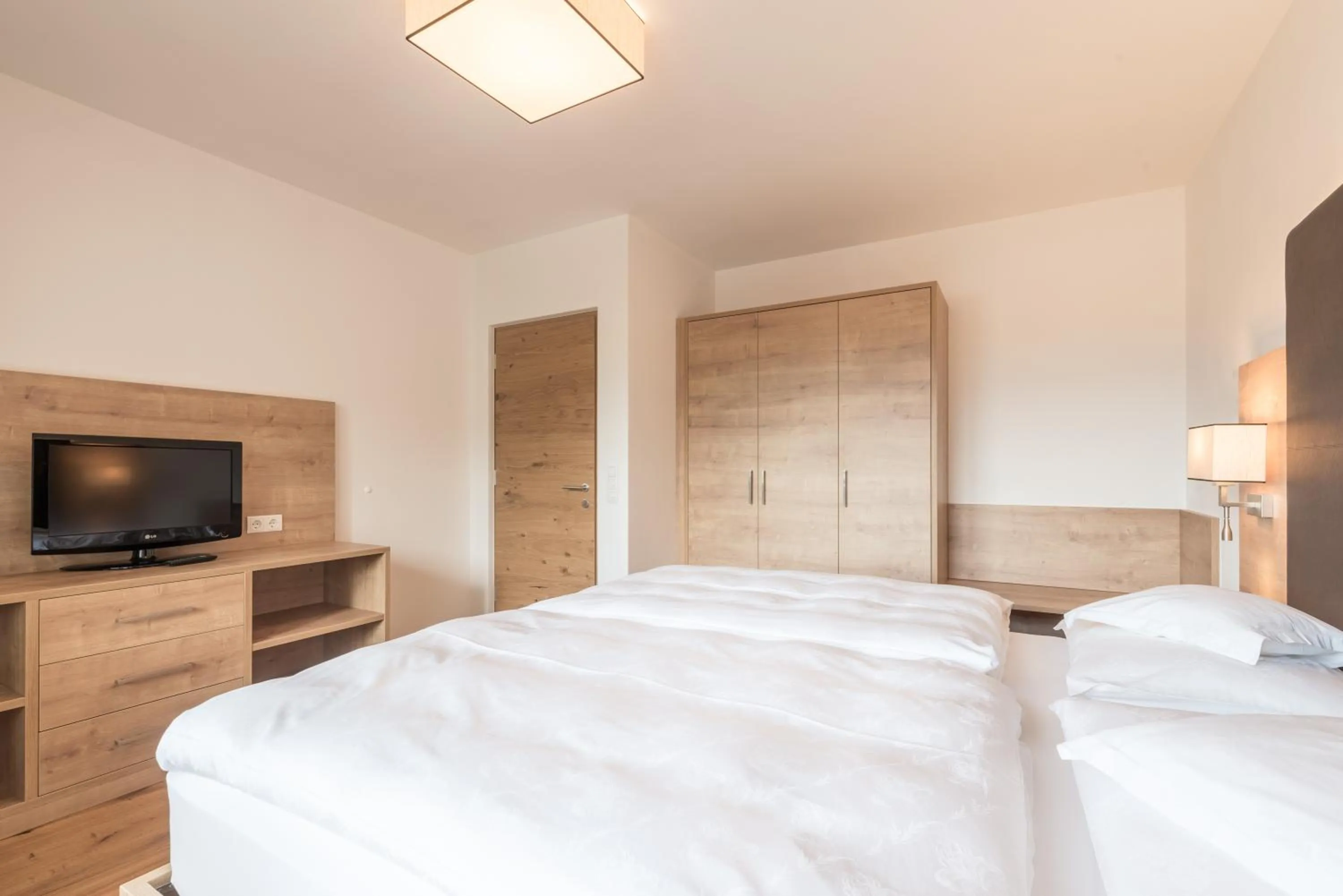 Bedroom, Bed in Aparthotel Panorama