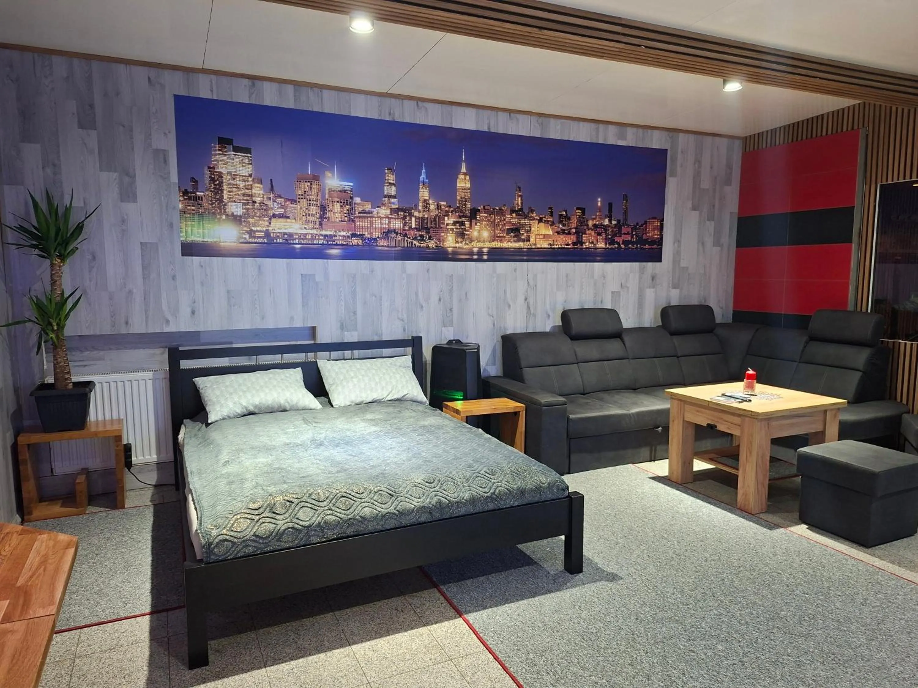 Bed in Villa Vip pokoje,śniadanie,Apartament kinowy