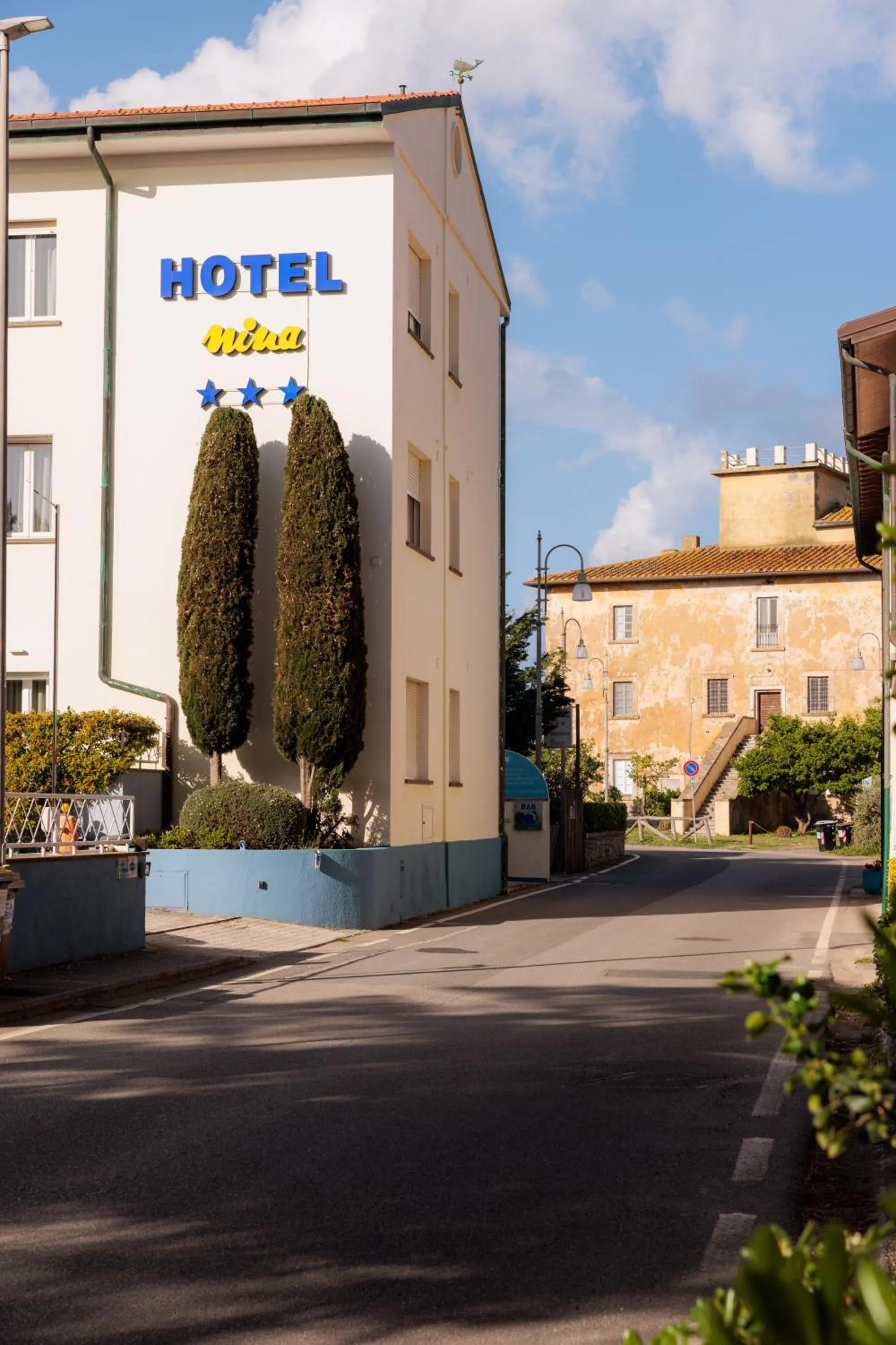 Property building in Hotel Nina