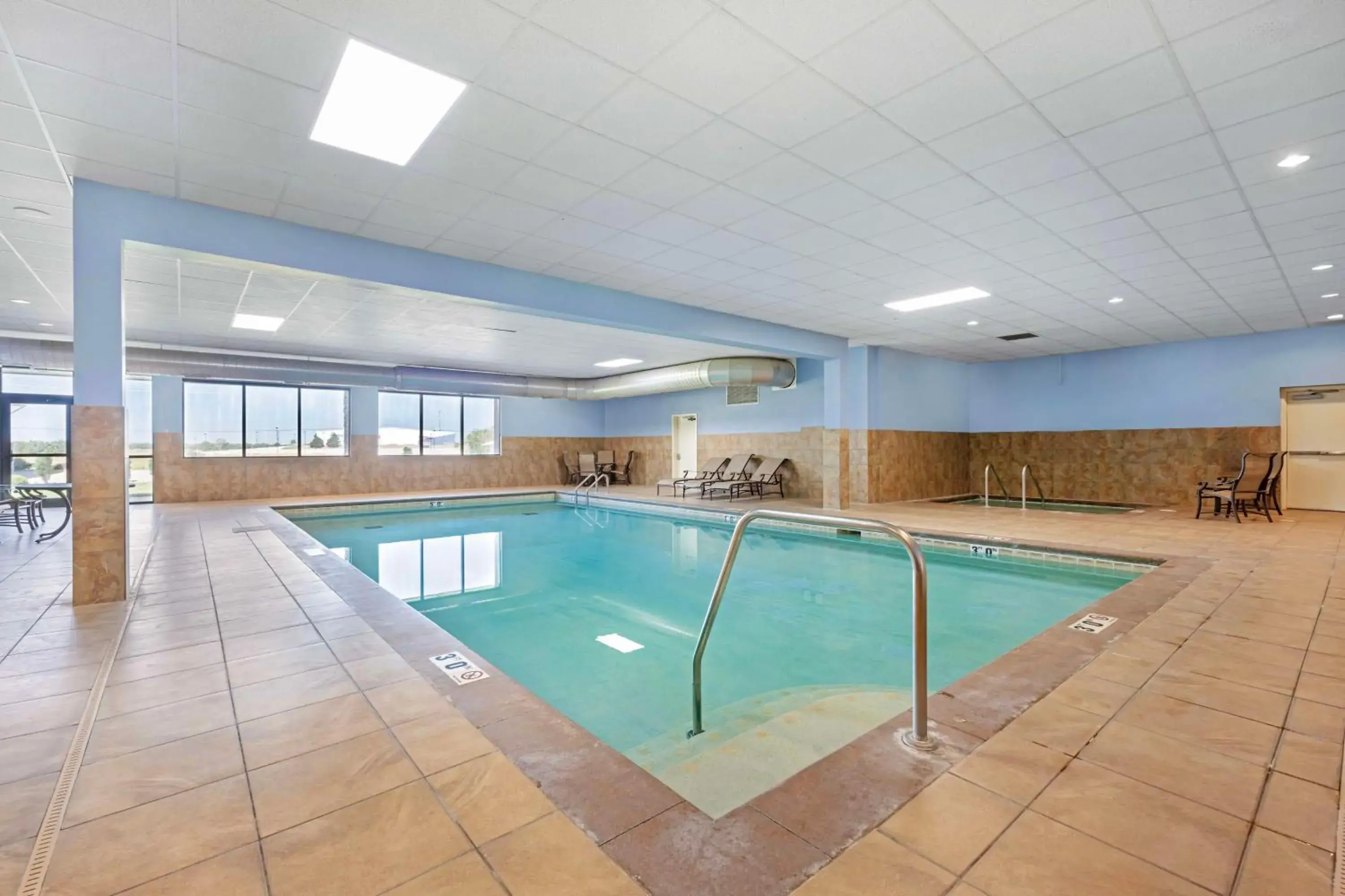 Pool view in Best Western Plus Mid Nebraska Inn & Suites Pool view in Best Western Plus Mid Nebraska Inn & Suites