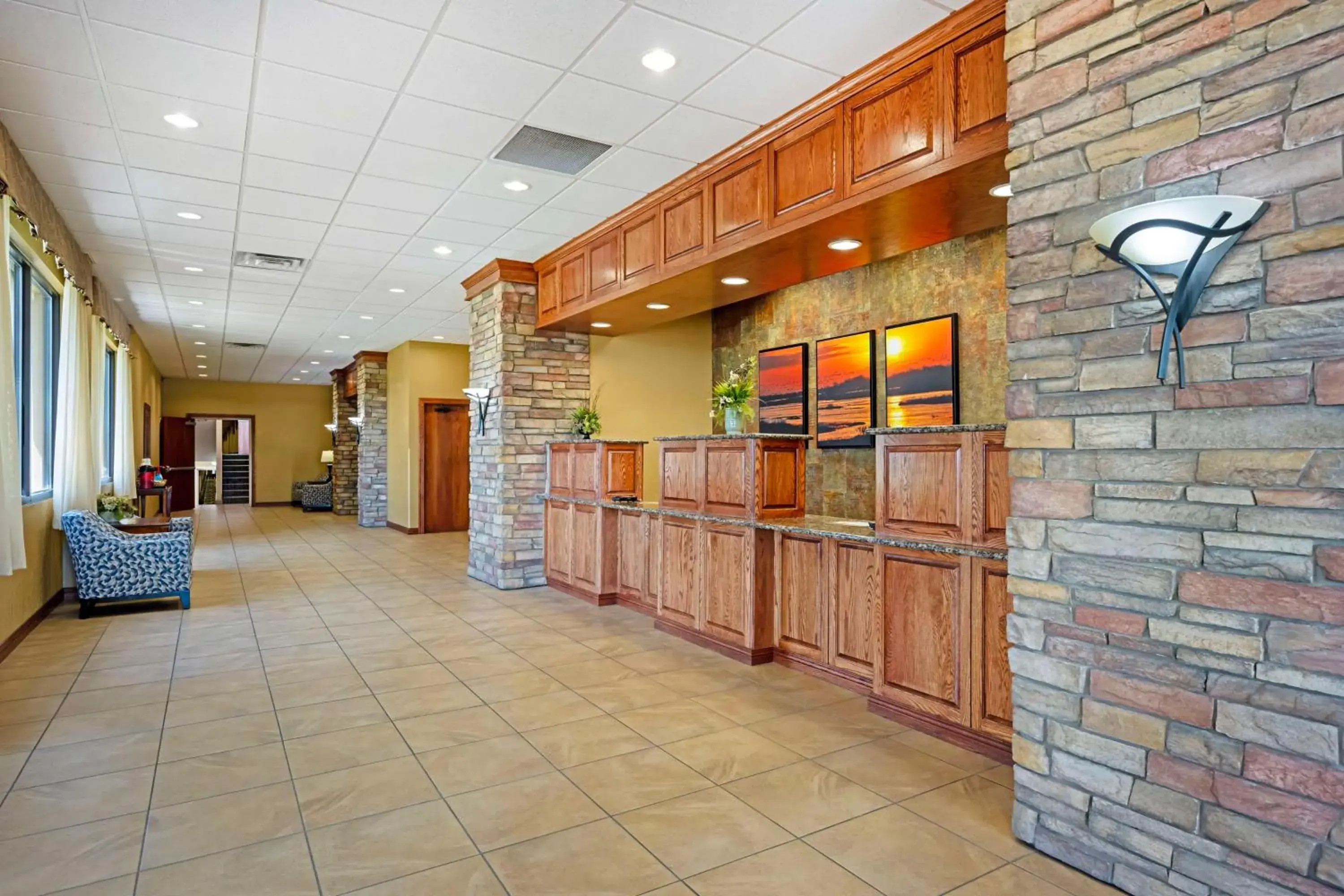 Lobby or reception in Best Western Plus Mid Nebraska Inn & Suites Lobby or reception in Best Western Plus Mid Nebraska Inn & Suites