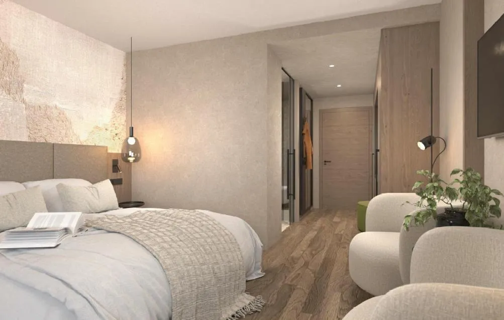 Bed in Hotel Starkenberg