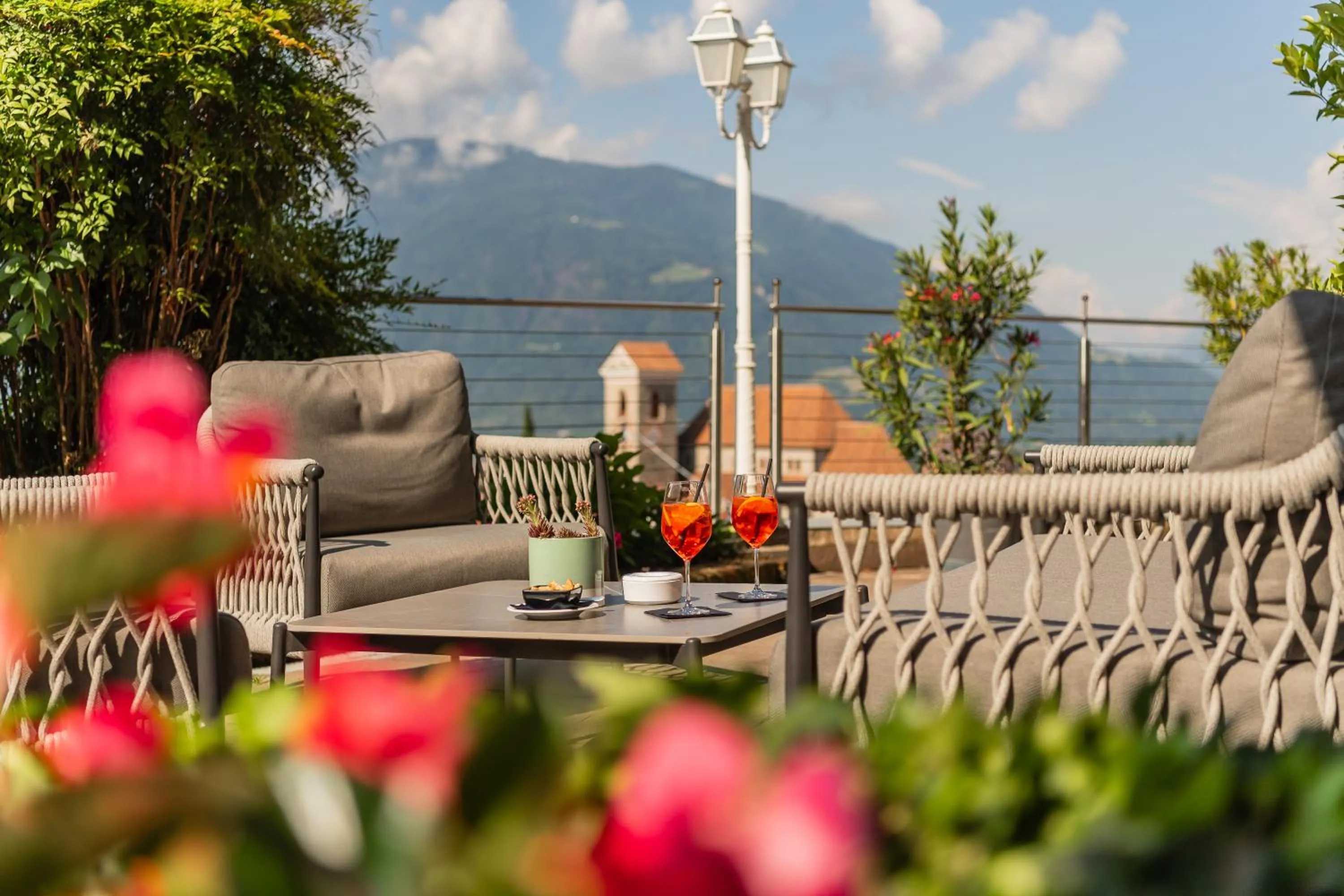 Seating area in Hotel Starkenberg