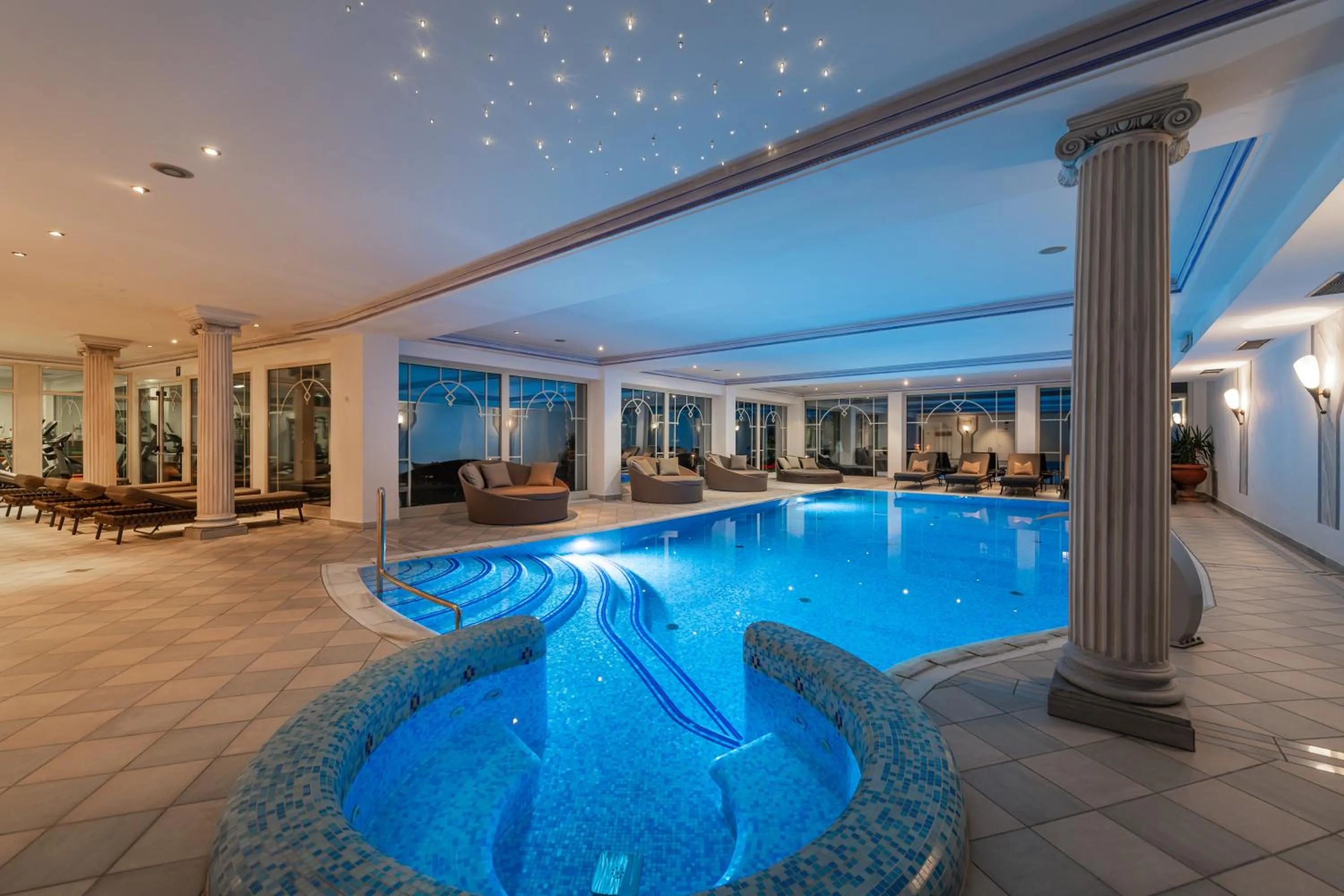 Spa and wellness centre/facilities in Hotel Starkenberg