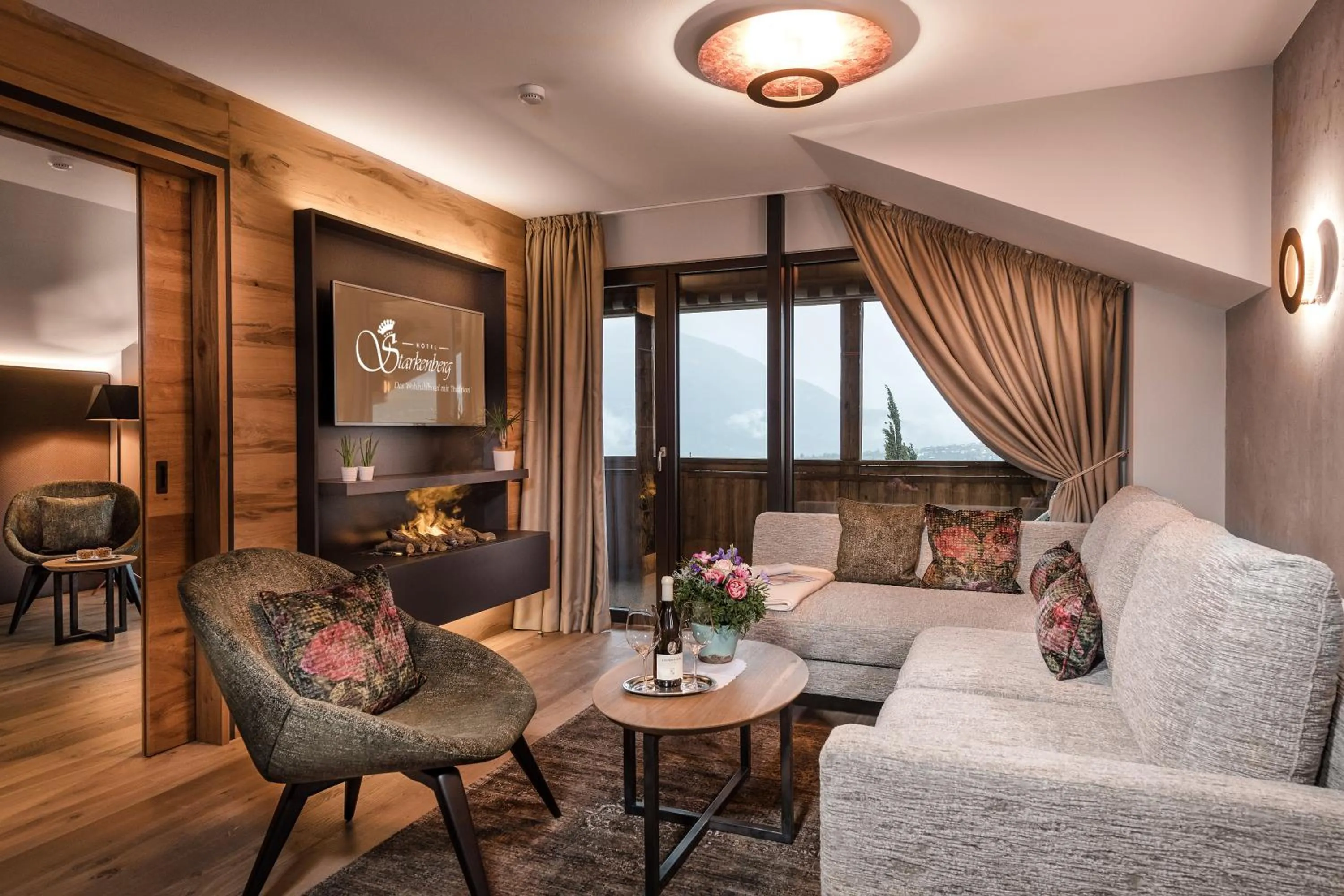 Living room in Hotel Starkenberg