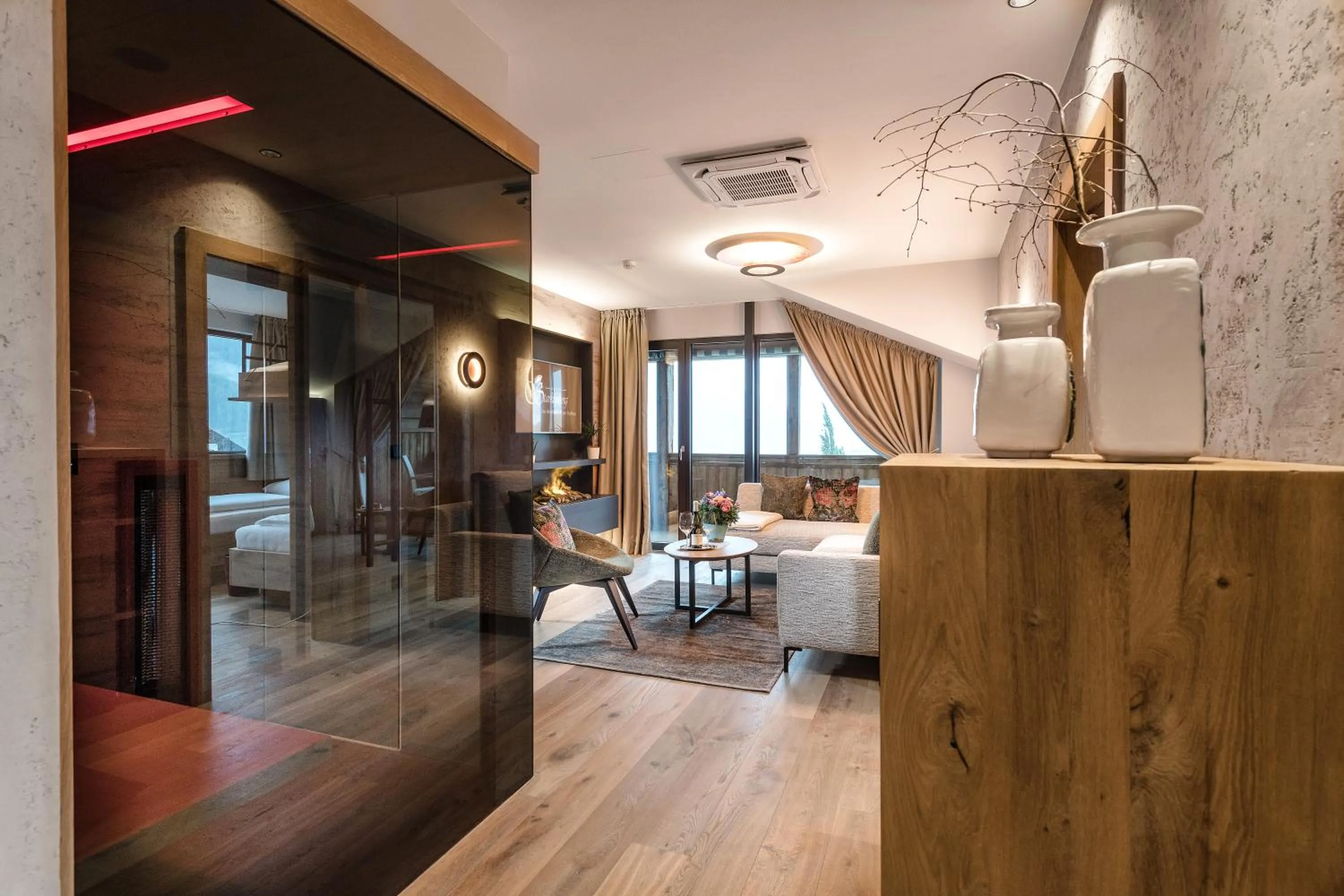 Living room in Hotel Starkenberg