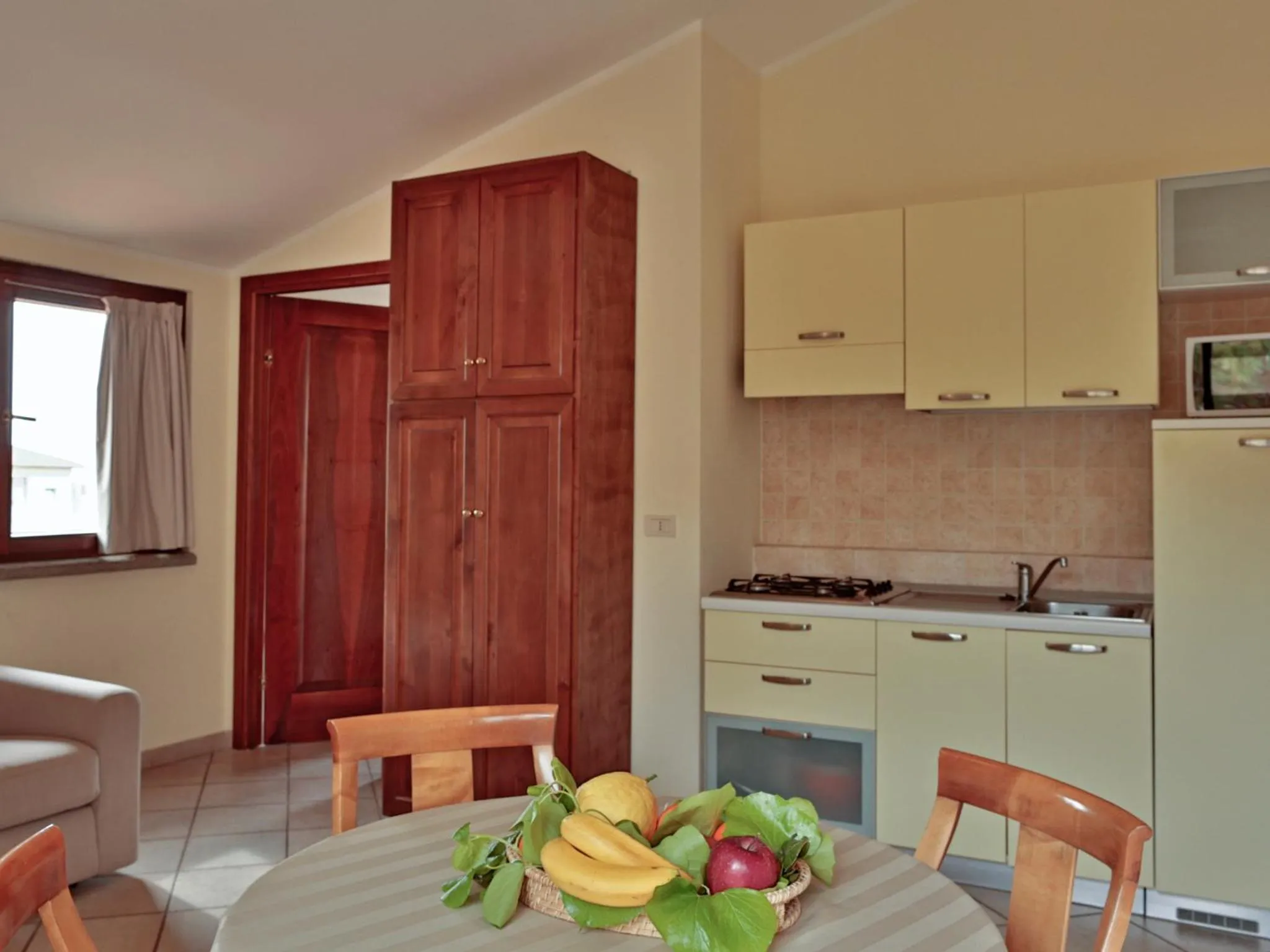 Kitchen or kitchenette in Residenza Turistico Alberghiera Corallo