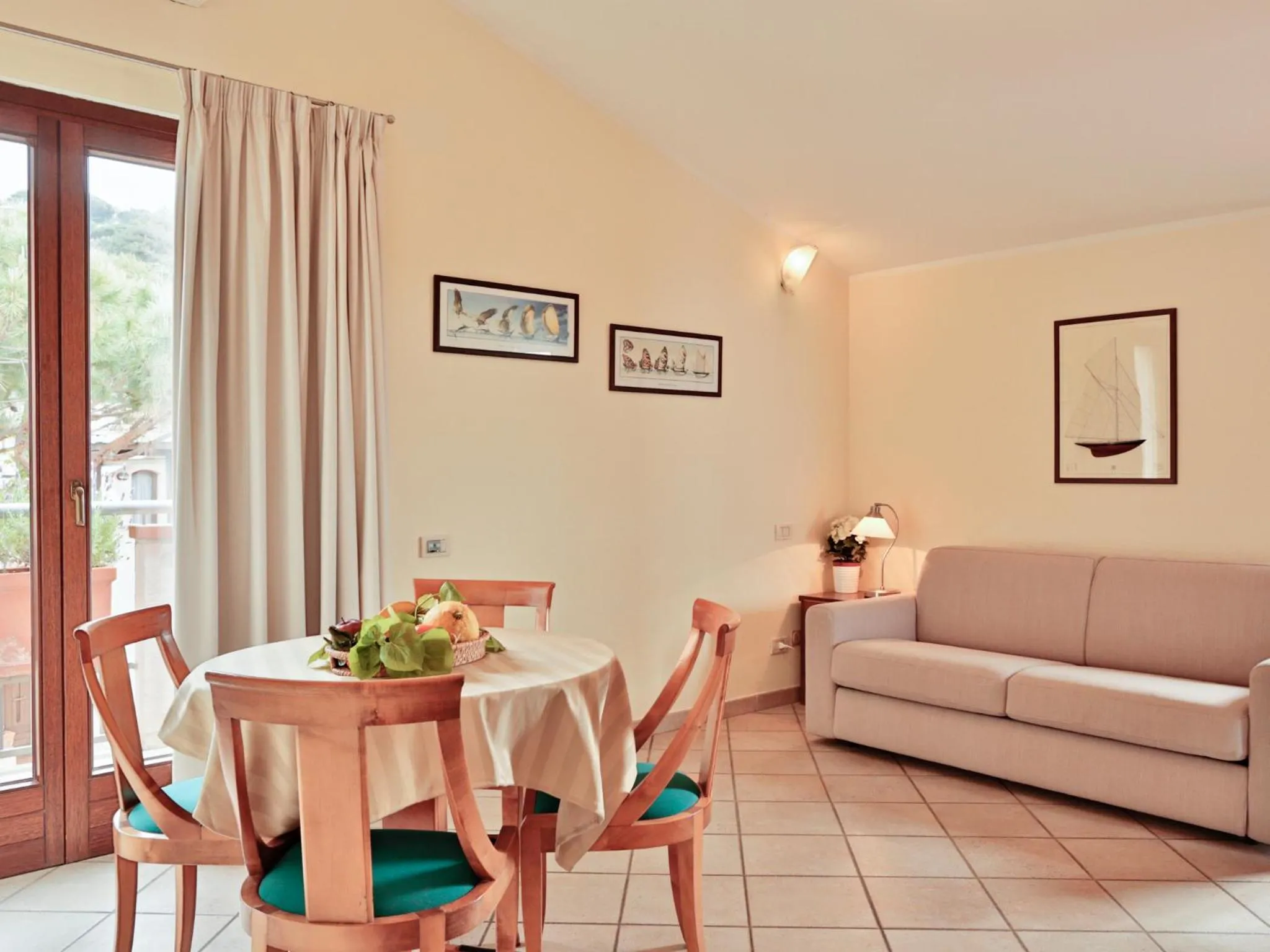 Living room in Residenza Turistico Alberghiera Corallo