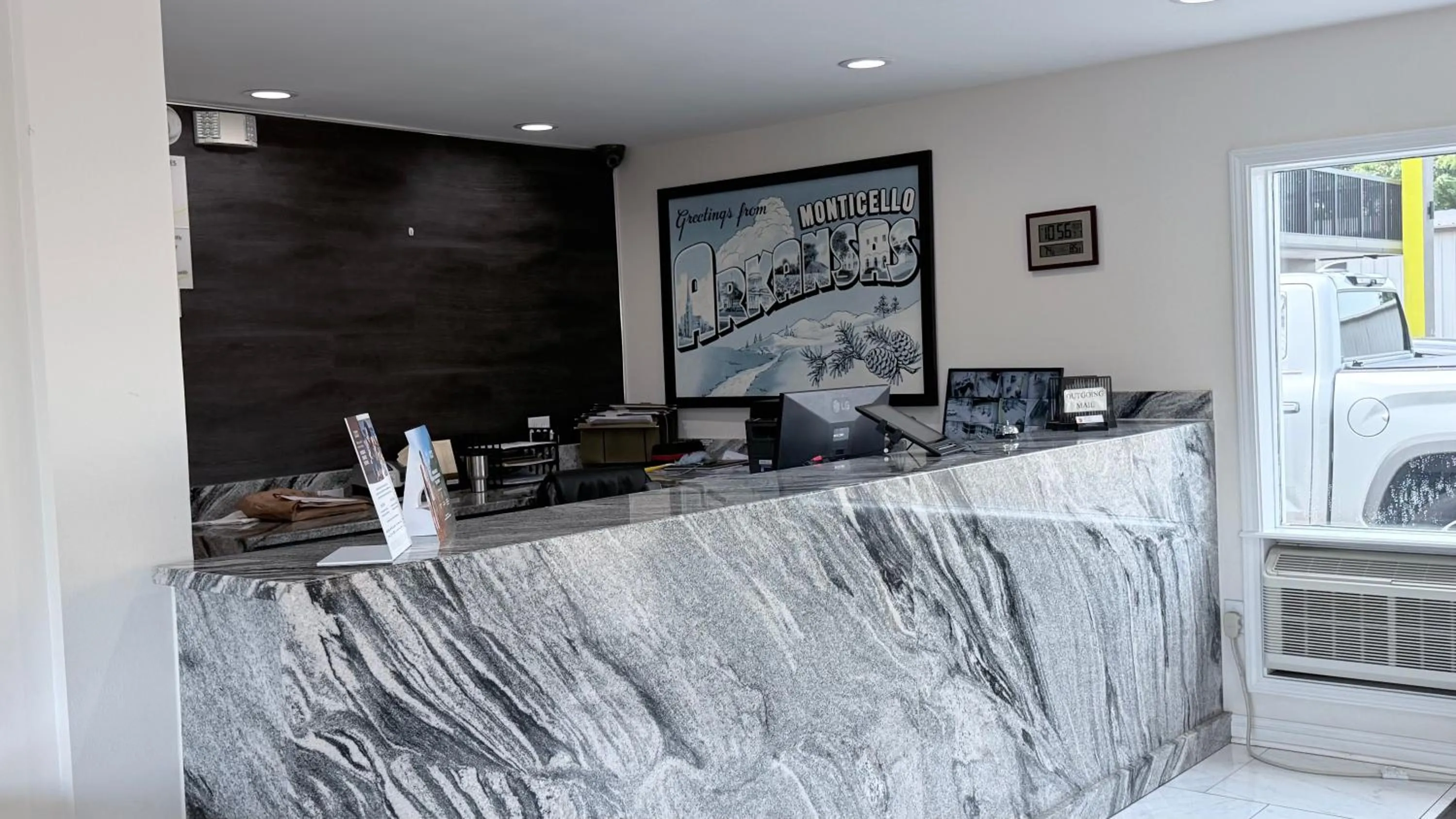 Lobby or reception in Super 8 by Wyndham Monticello AR