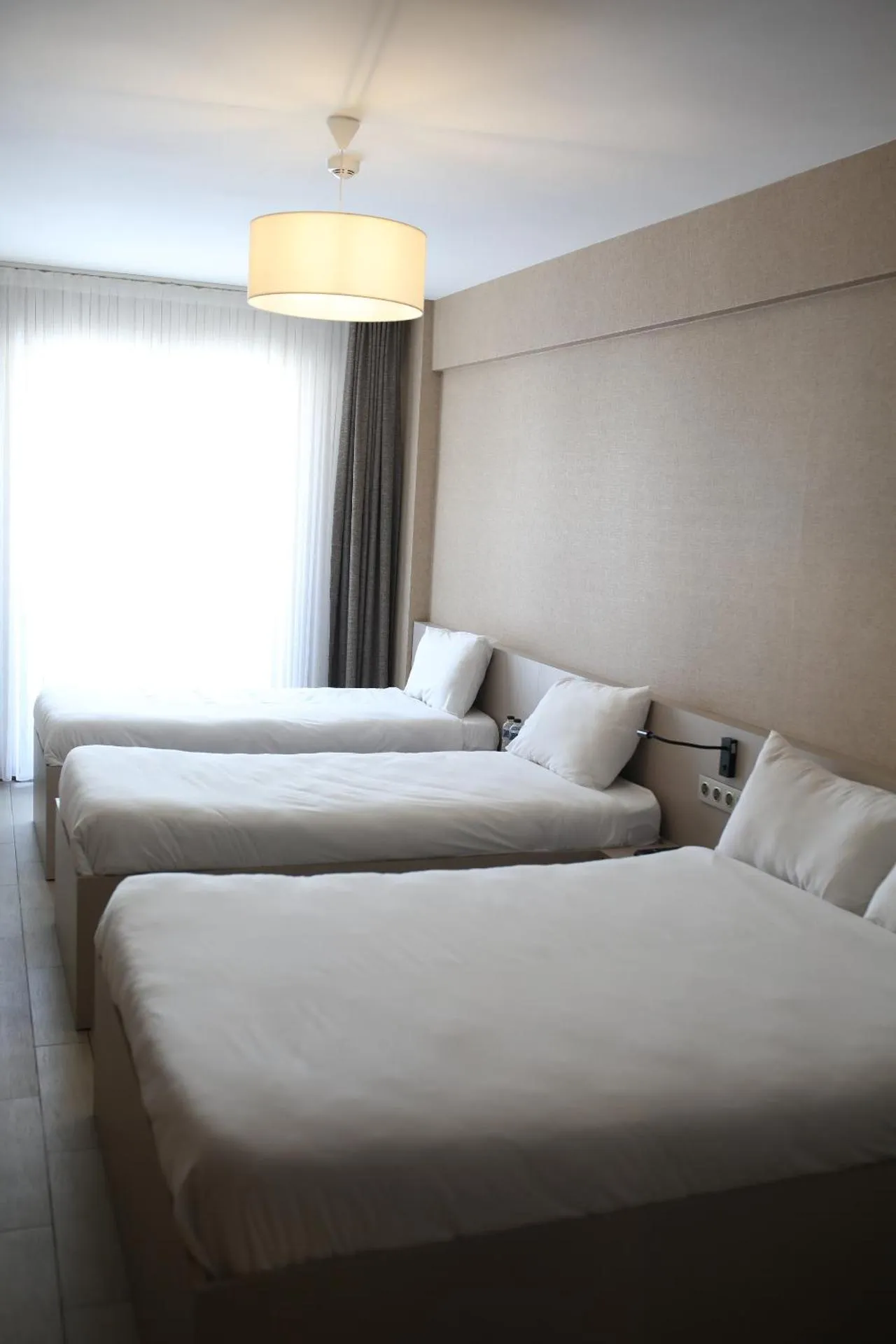Bed in Hotel Cinas