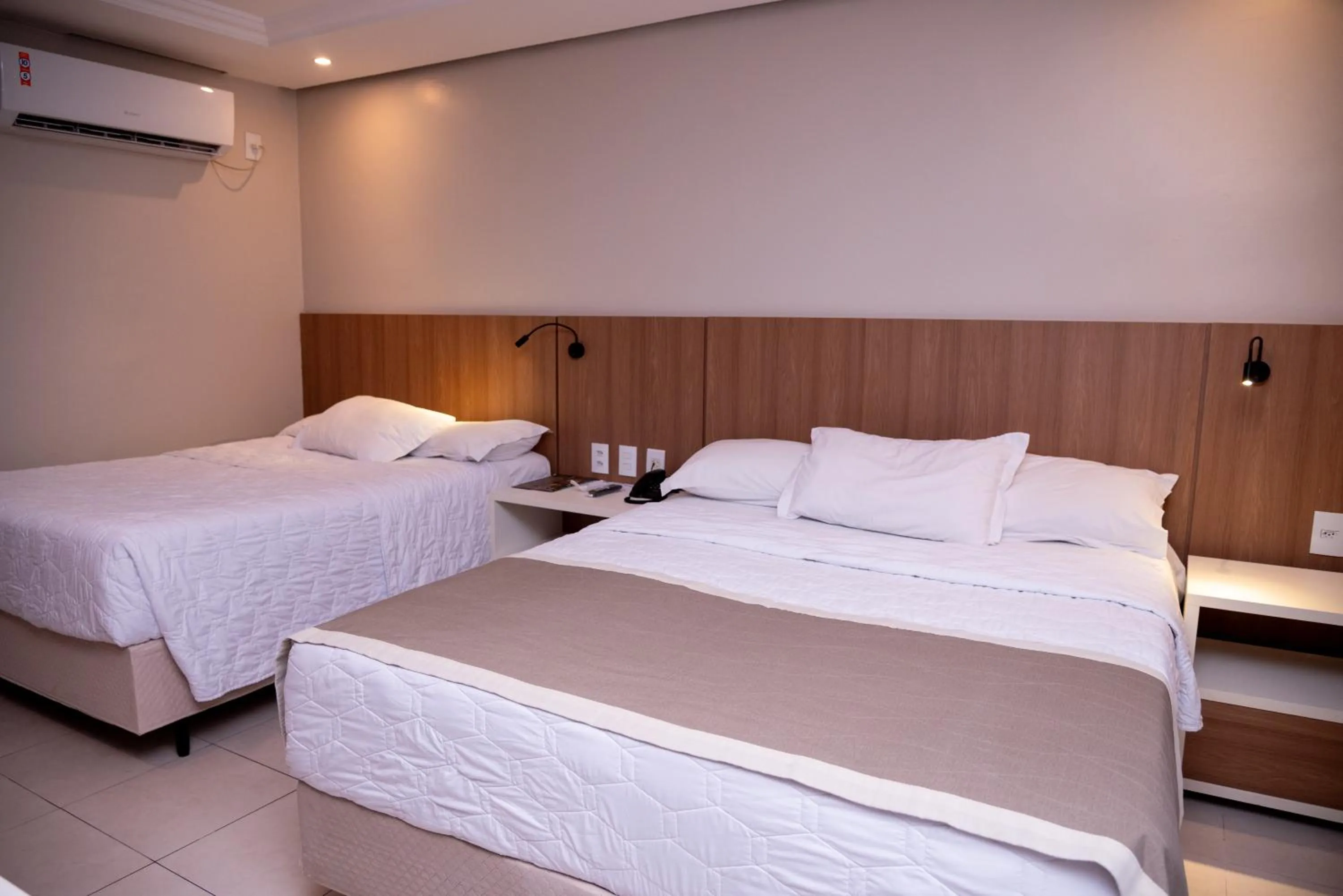 Bed in Golden Ville Hotel